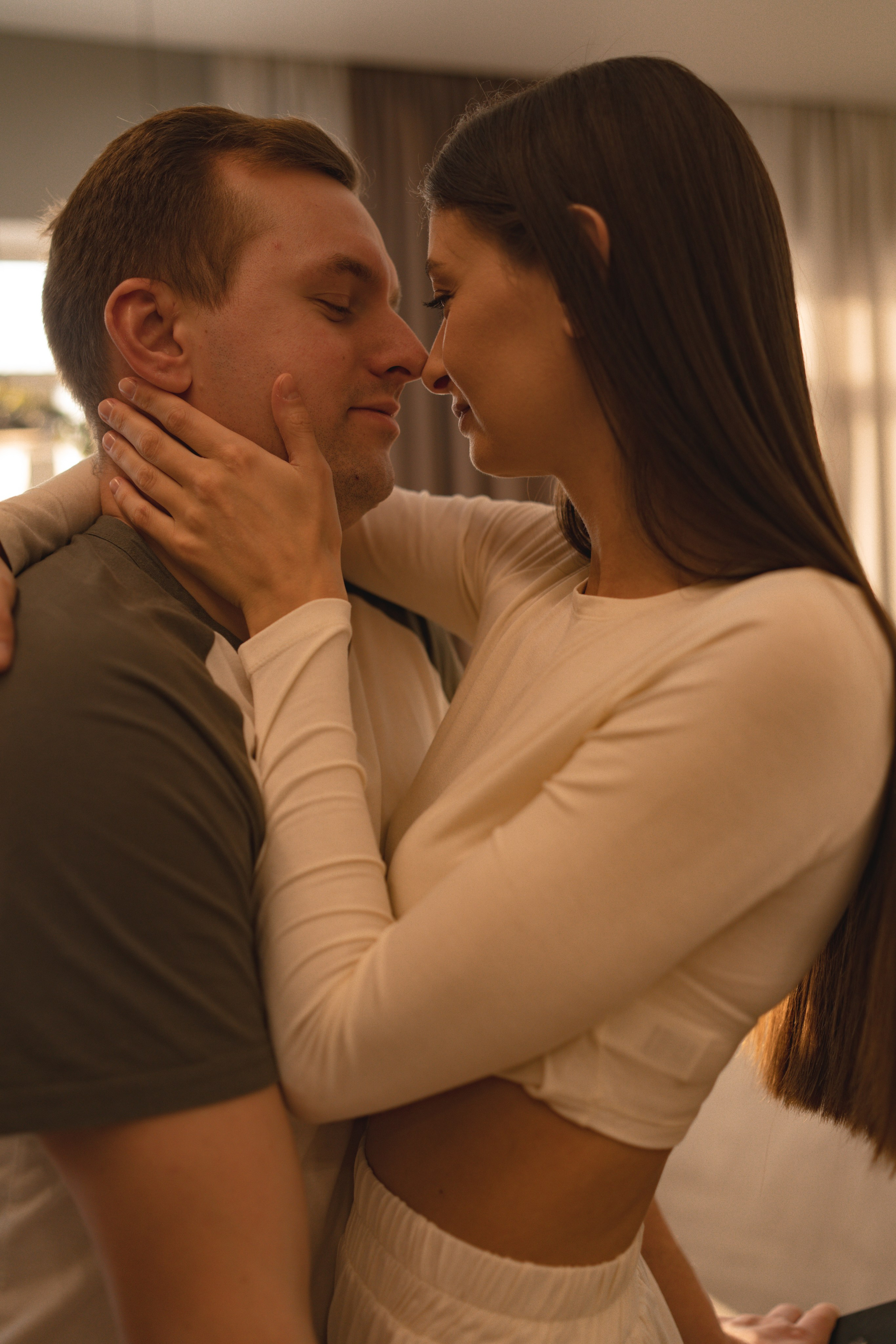 Домашняя съемка семьи Ксении и Алексея. Семейный и портретный фотограф в Санкт-Петербурге Татьяна Гримоть