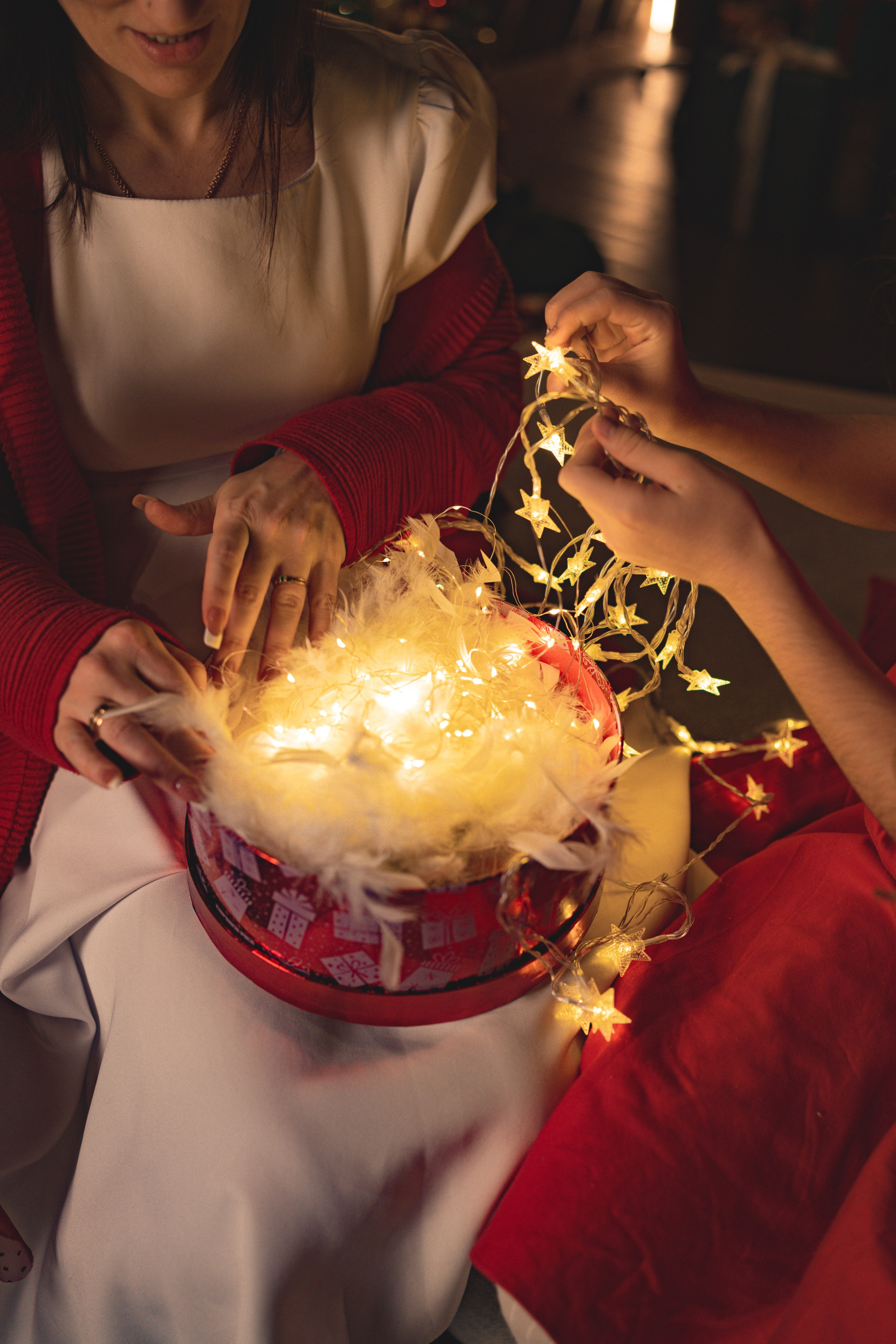 Новогодняя история большой прекрасной семьи Ирины. Семейный и портретный фотограф в Санкт-Петербурге Татьяна Гримоть
