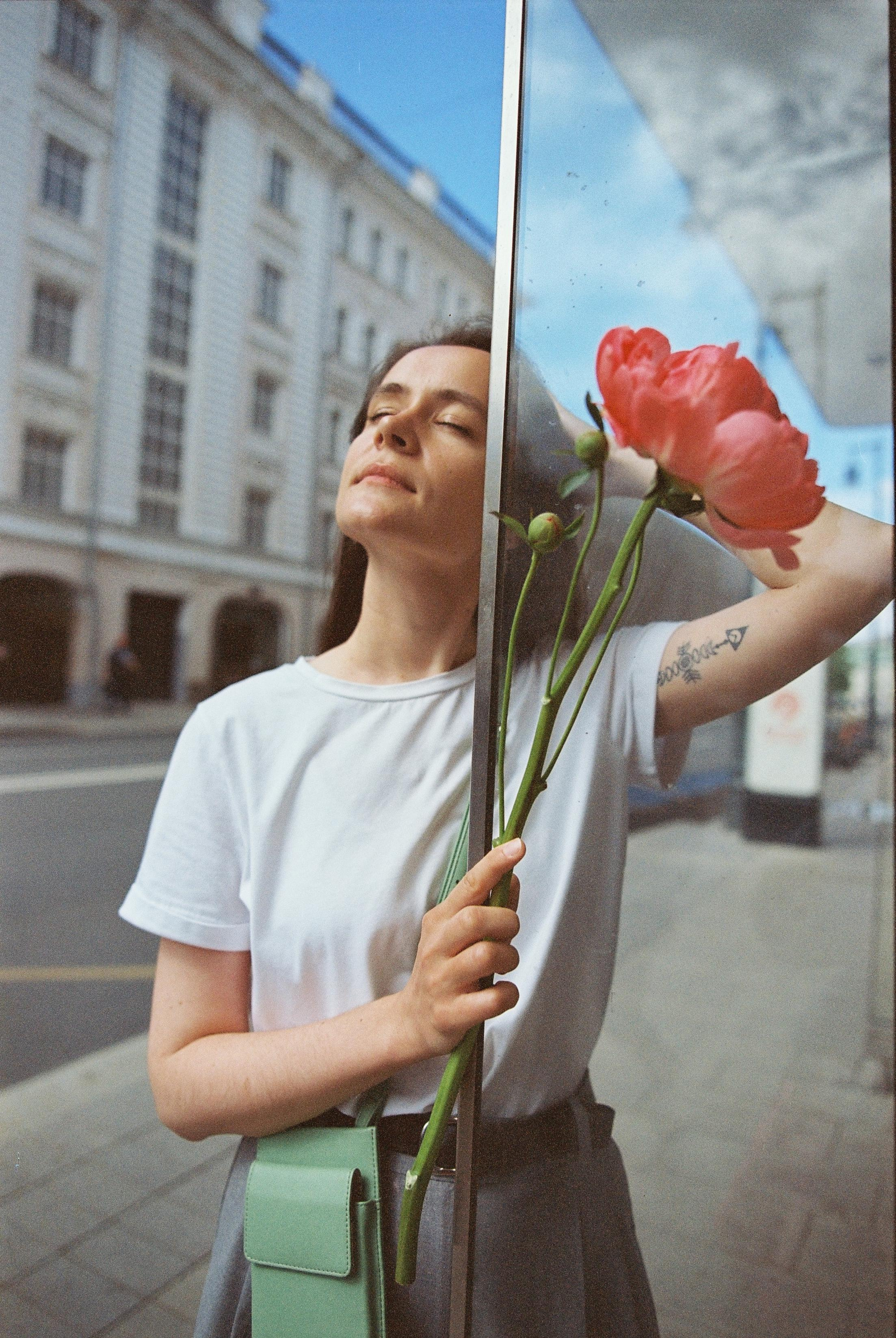 Арина Лимонова, съёмки на цифру и плёнку в Москве, Ижевске, Питере