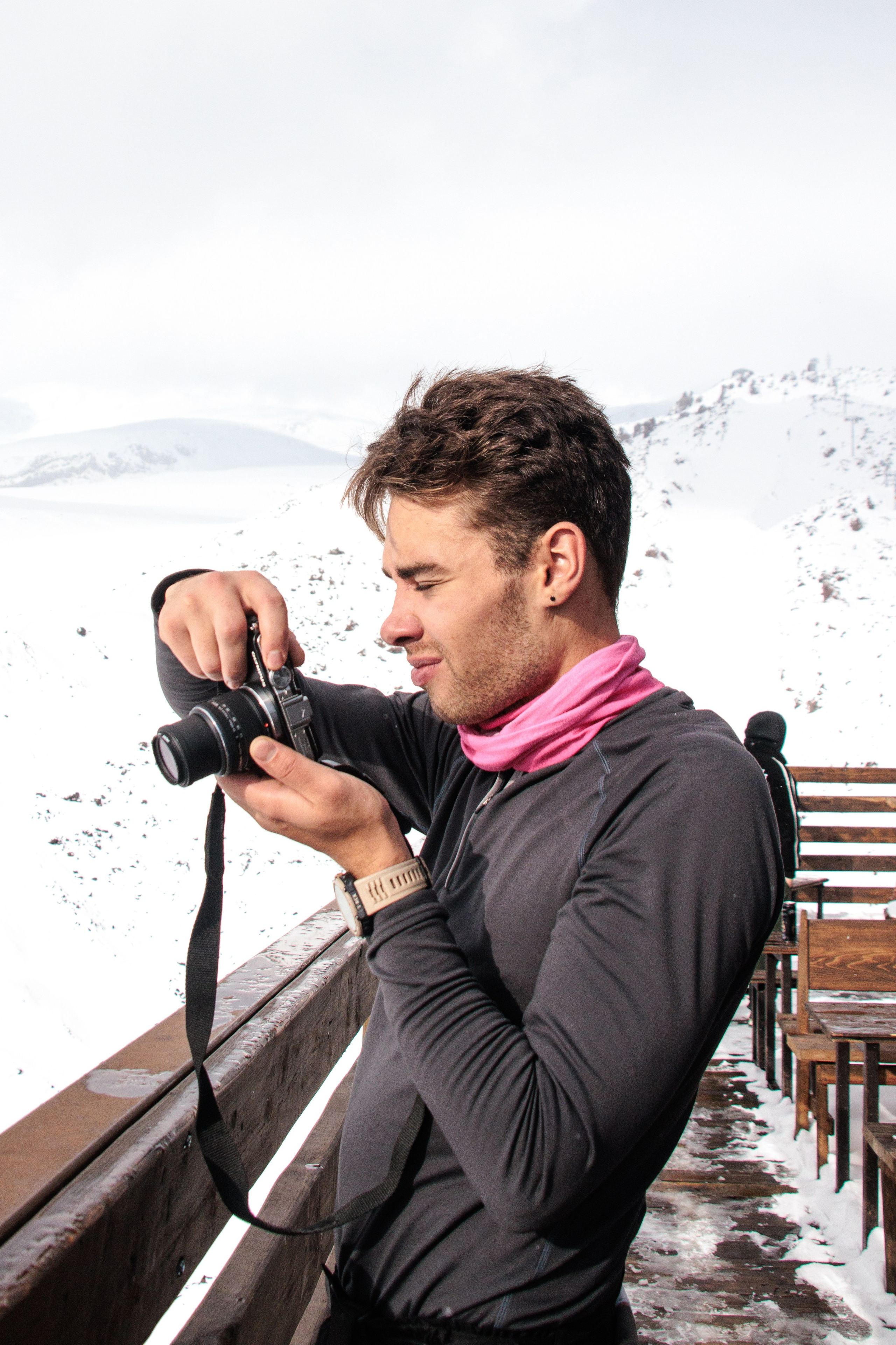 Эльбрус / зима. Фотограф на трекинг и восхождение Эльбрус, Приэльбрусье. Елизавета Бобок