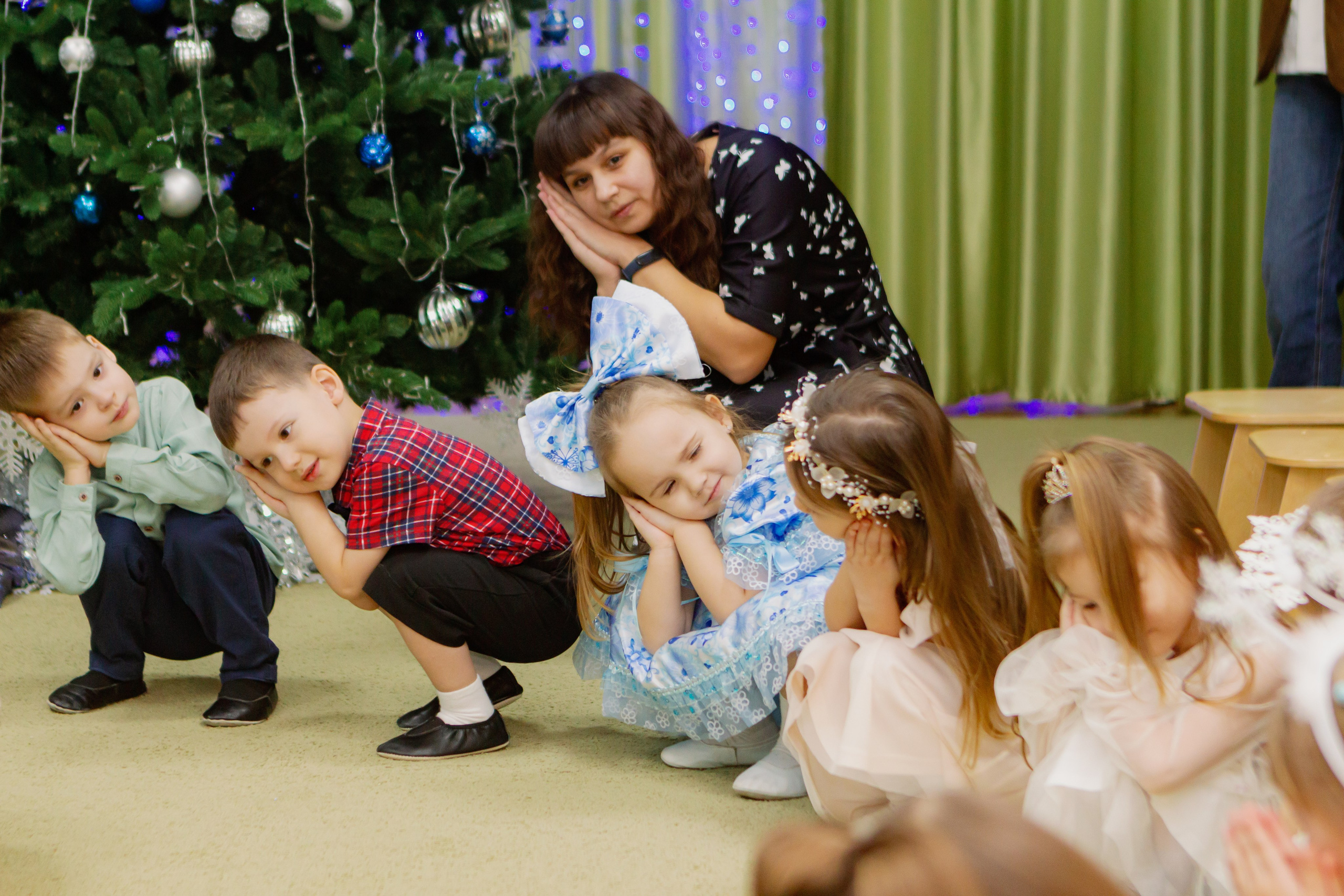 Фотосъёмка новогоднего утренника. Фотограф в Екатеринбурге Пойгина Елена