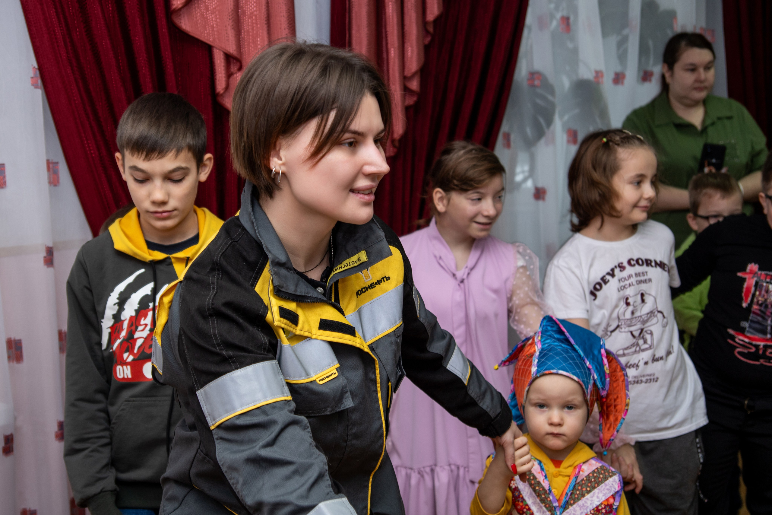 Детский праздник и ёлка желаний при участии Роснефть. Фотограф в Самаре Алексей Головачёв