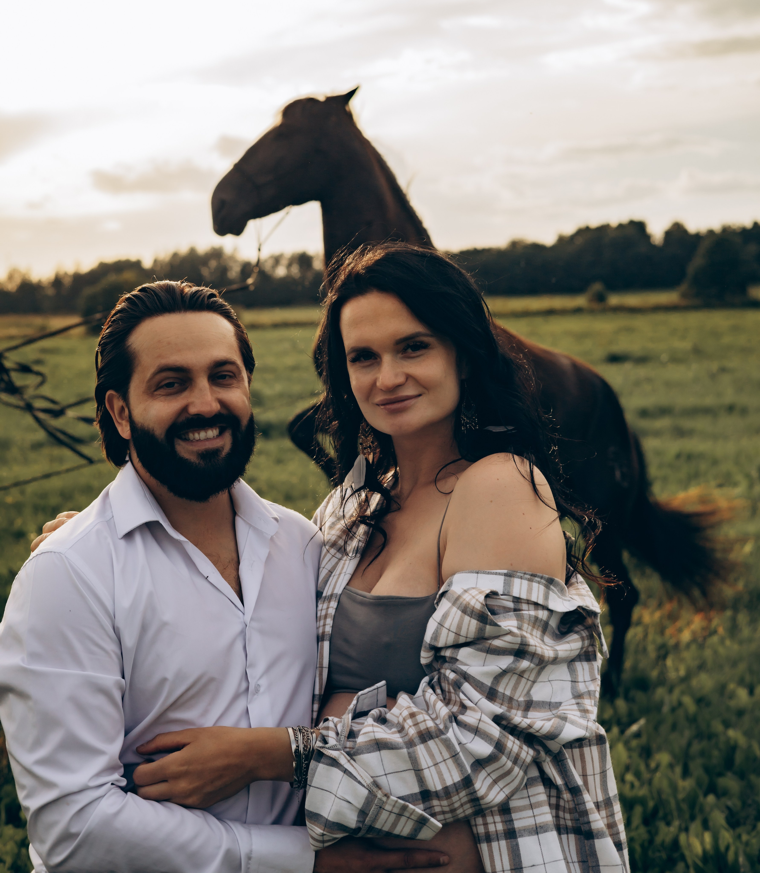 ♡ Ксюша, Андрей и Сантако ♡. Семейный фотограф | Санкт-Петербург