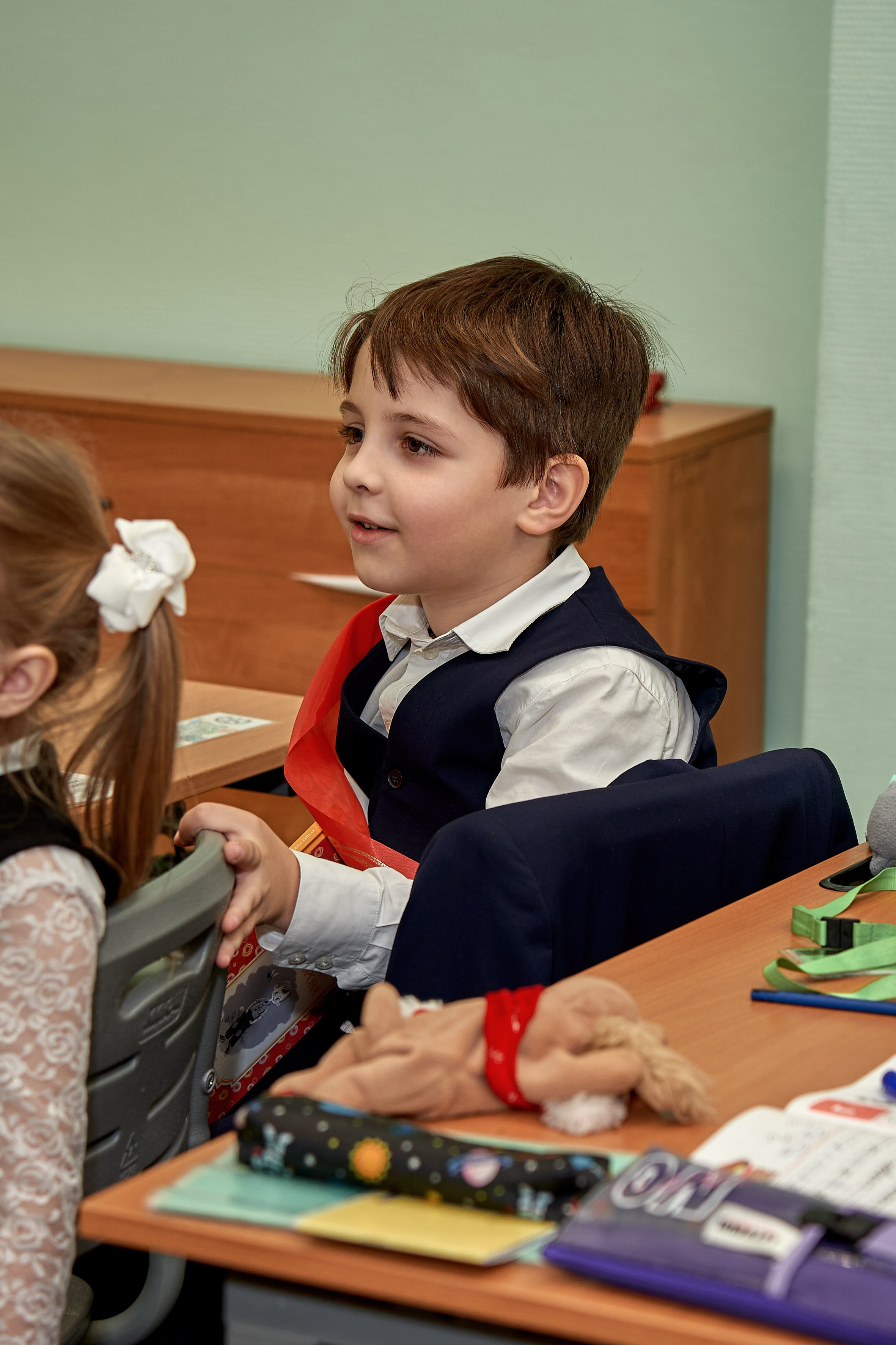 Посвящение в первоклассники. Фотограф в Москве Алина Алексеева