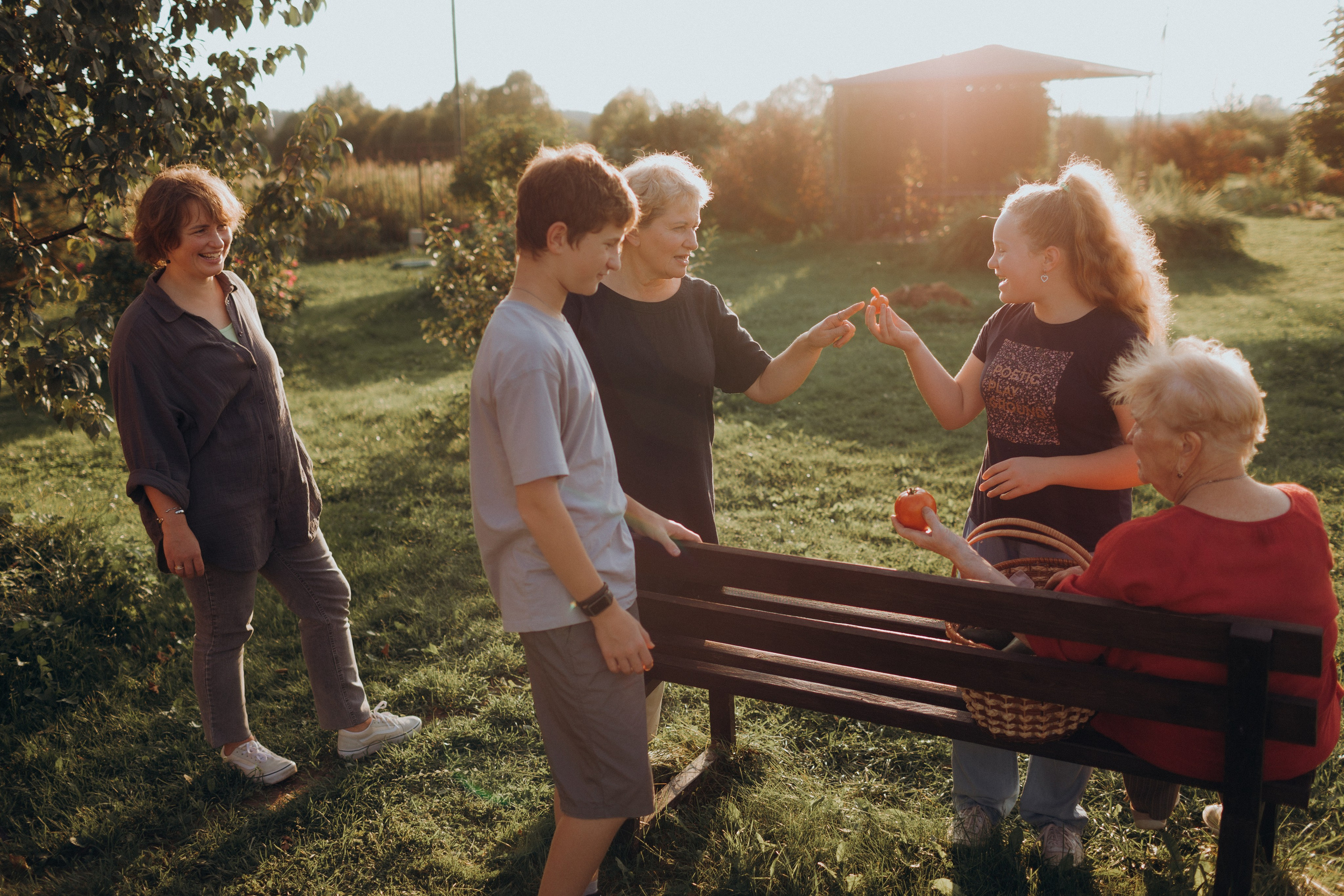 Семейная фотосессия с бабушками и дедушками. Семейный фотограф в Санкт-Петербурге — Лена Тимина