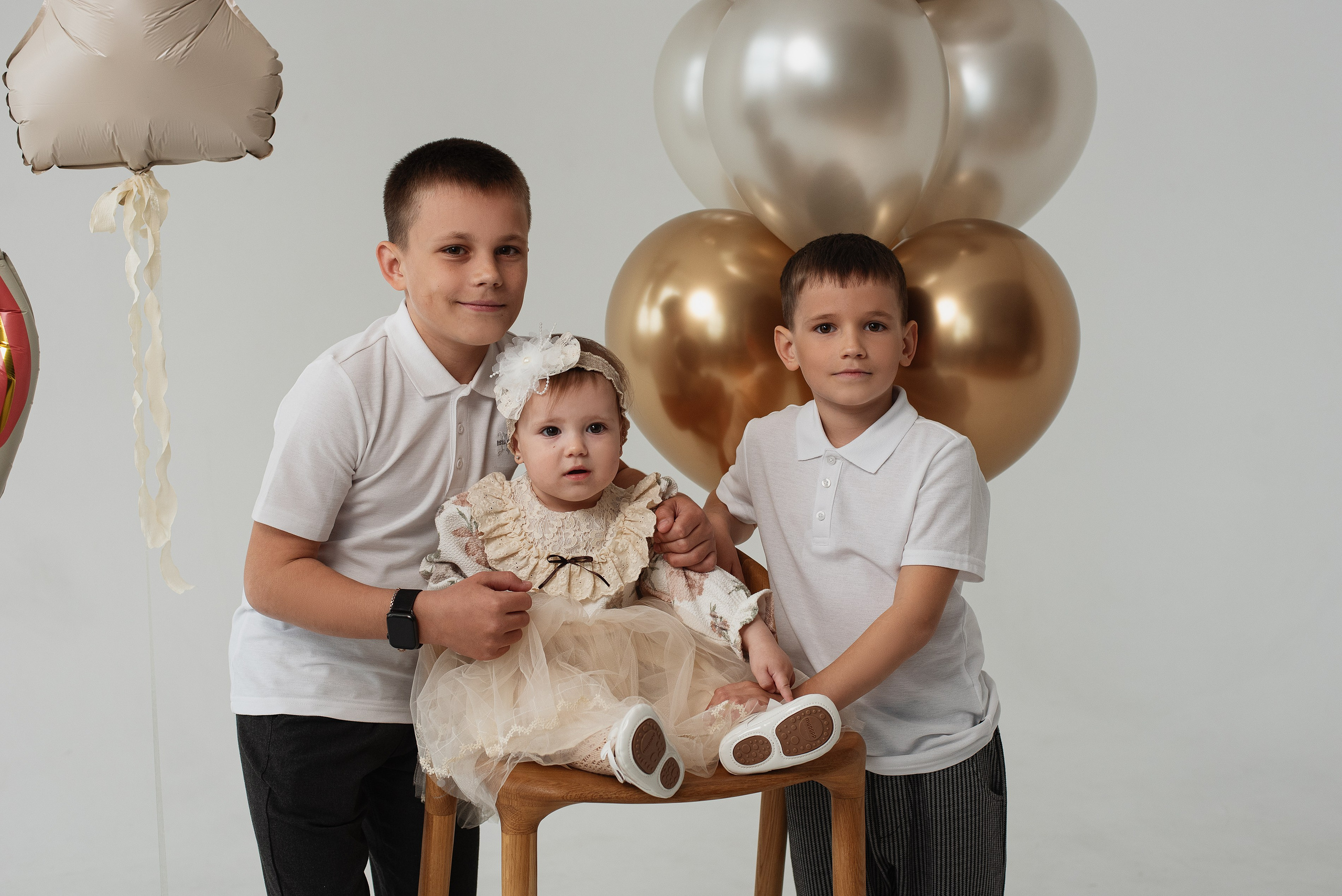 Фотосессия годика Алина. Семейный фотограф в Южно-Сахалинске Анастасия Лимарева