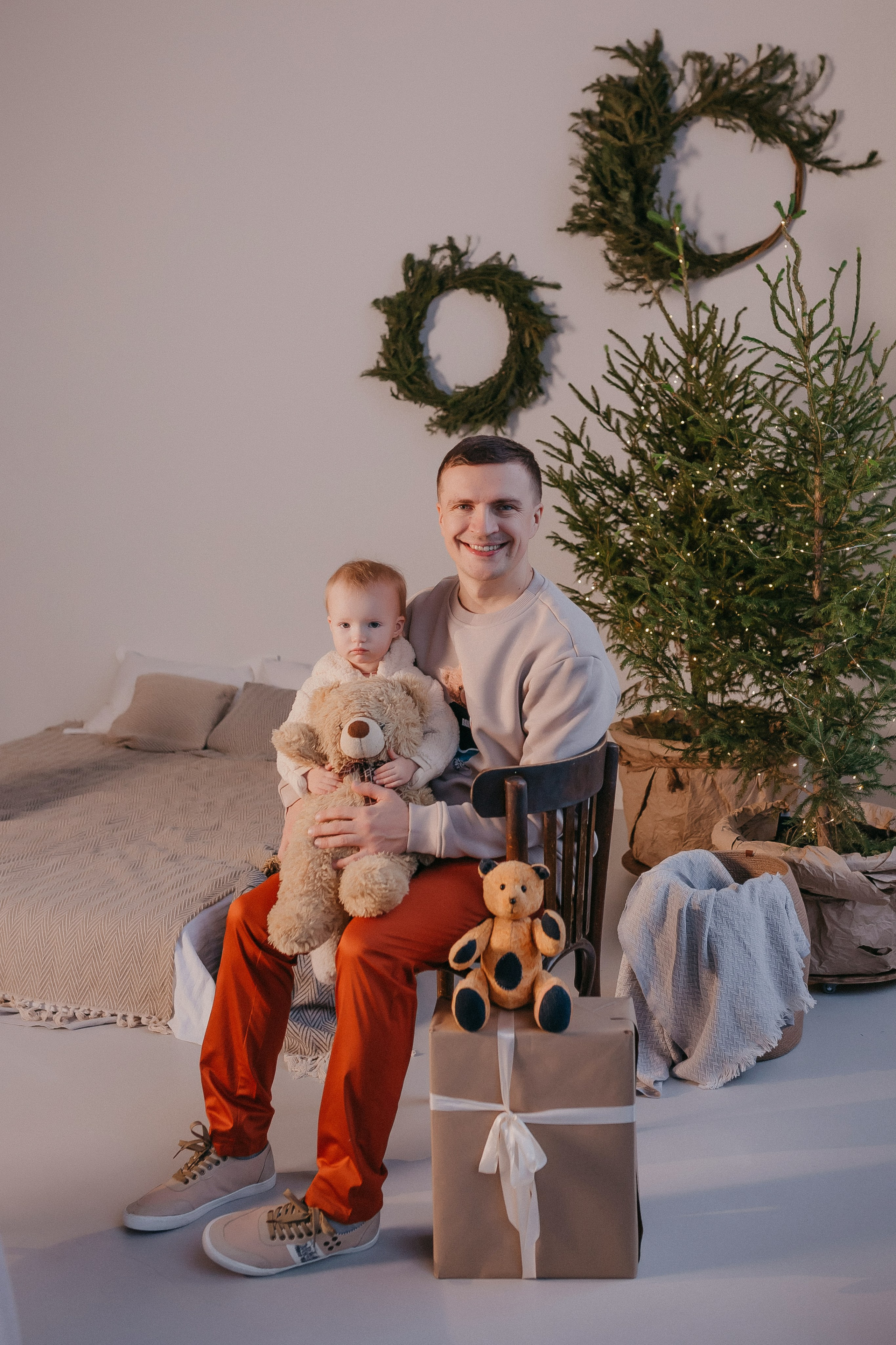 Женя и Лёша +4 Новогодняя. Семейный фотограф в Сургуте