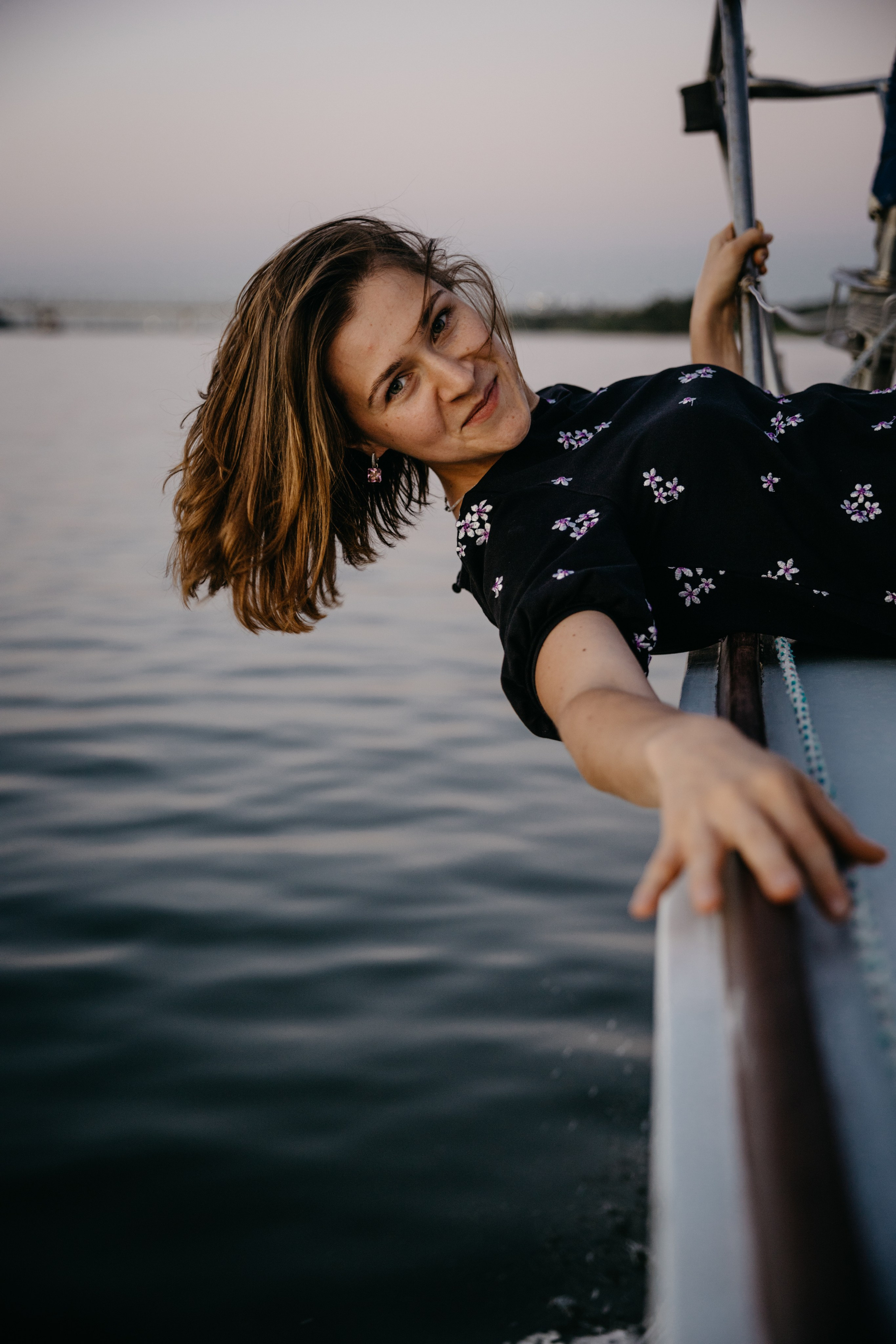 Прогулка на яхте. Фотограф Эдуарда Титанян