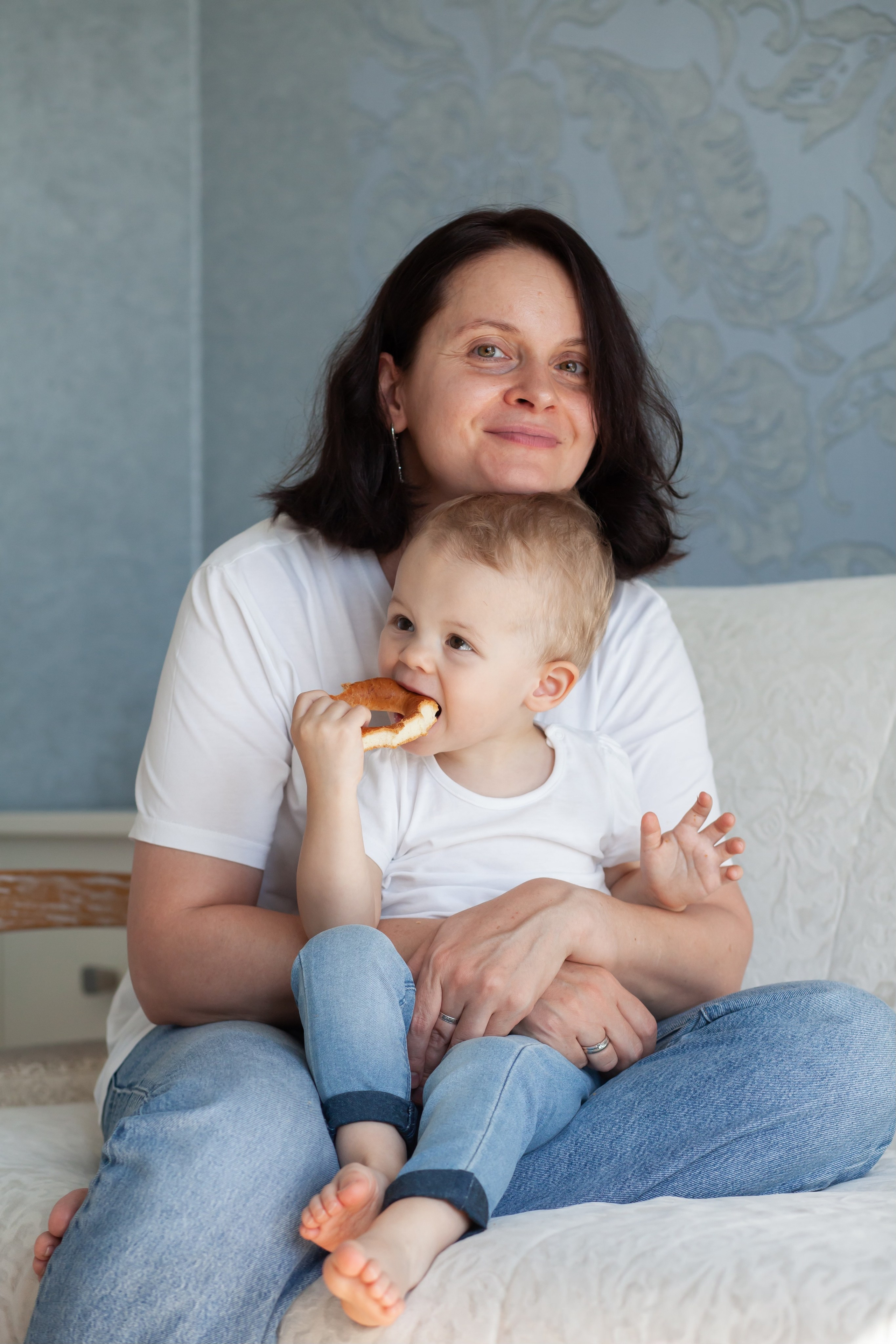 Домашняя съемка с детьми. Фотографы в Москве Светлана Устинова и Сергей Грачев