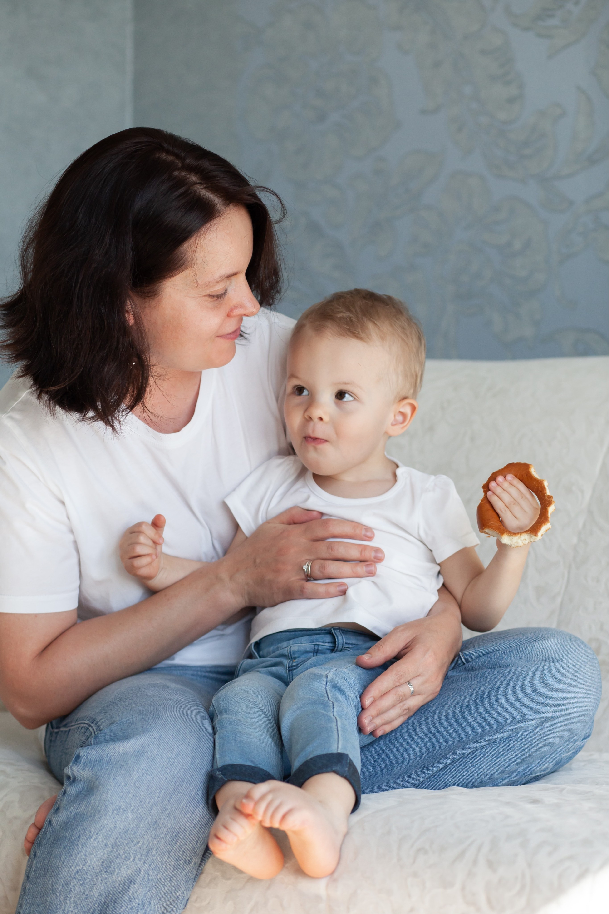 Домашняя съемка с детьми. Фотографы в Москве Светлана Устинова и Сергей Грачев
