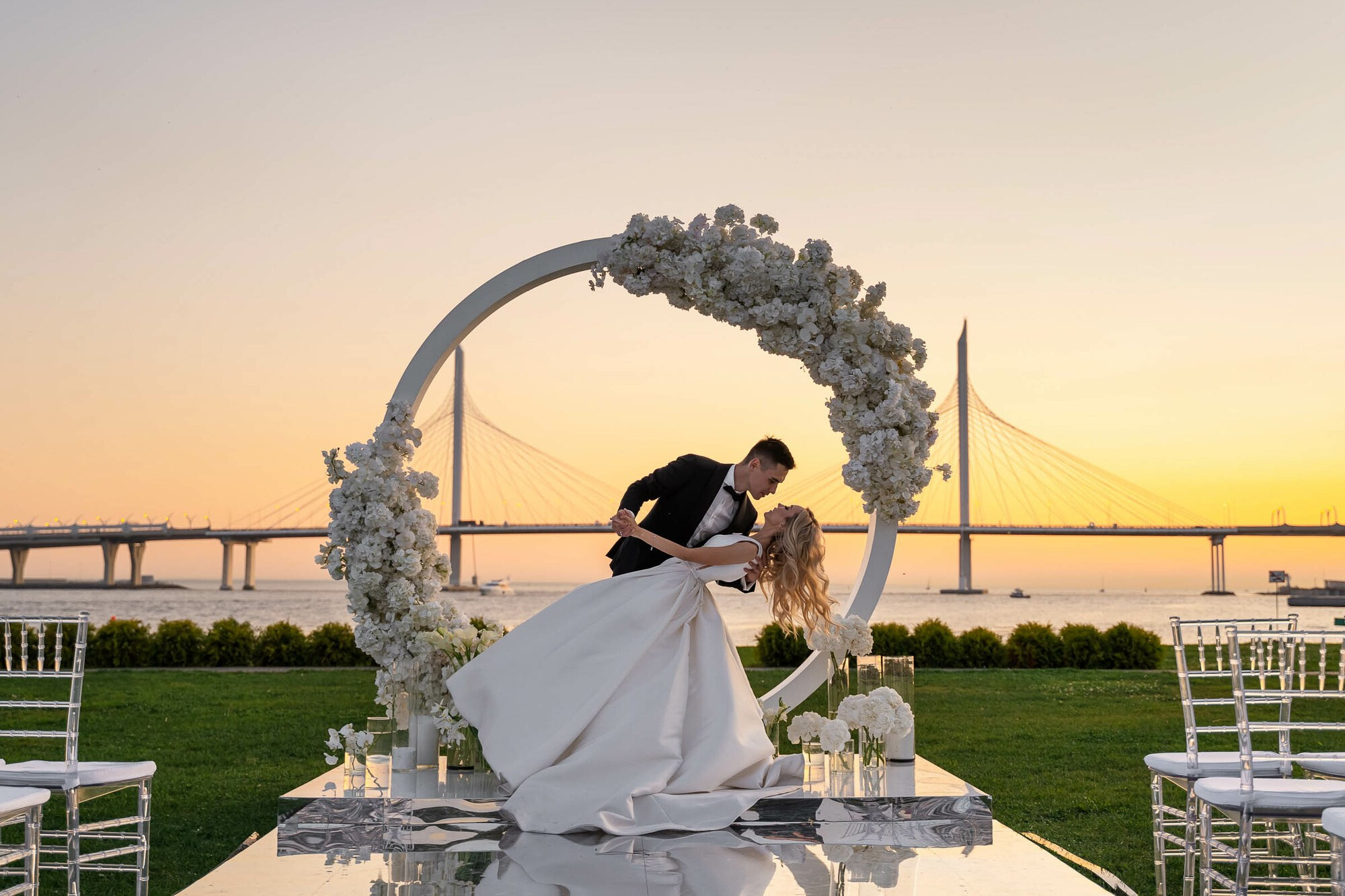 Свадьба в Four Seasons и Royal Beach. Свадебный фотограф в Санкт-Петербурге и Москве Андрей Нестеров