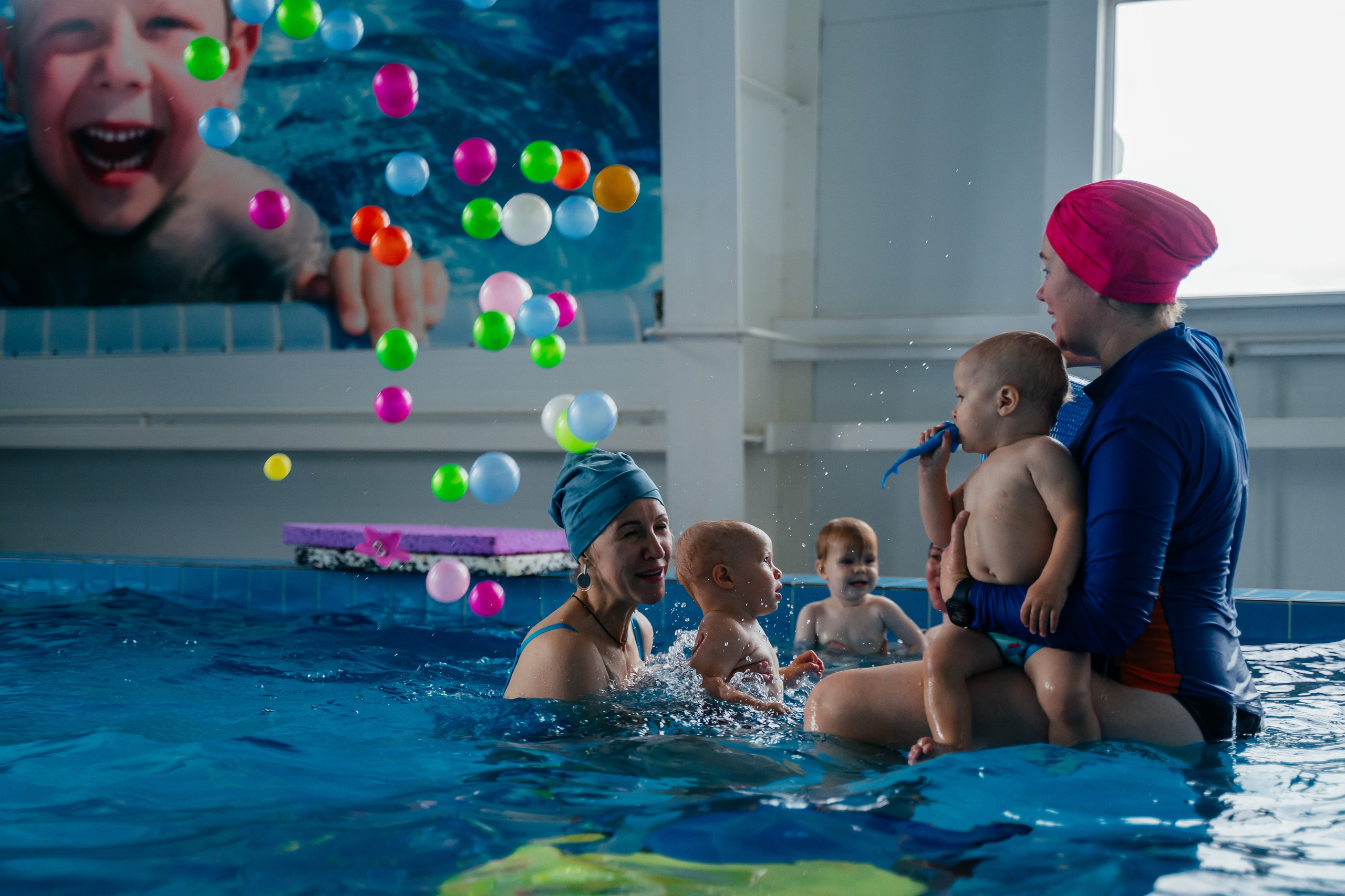 Студия детского плавания. Семейный фотограф в Саратове