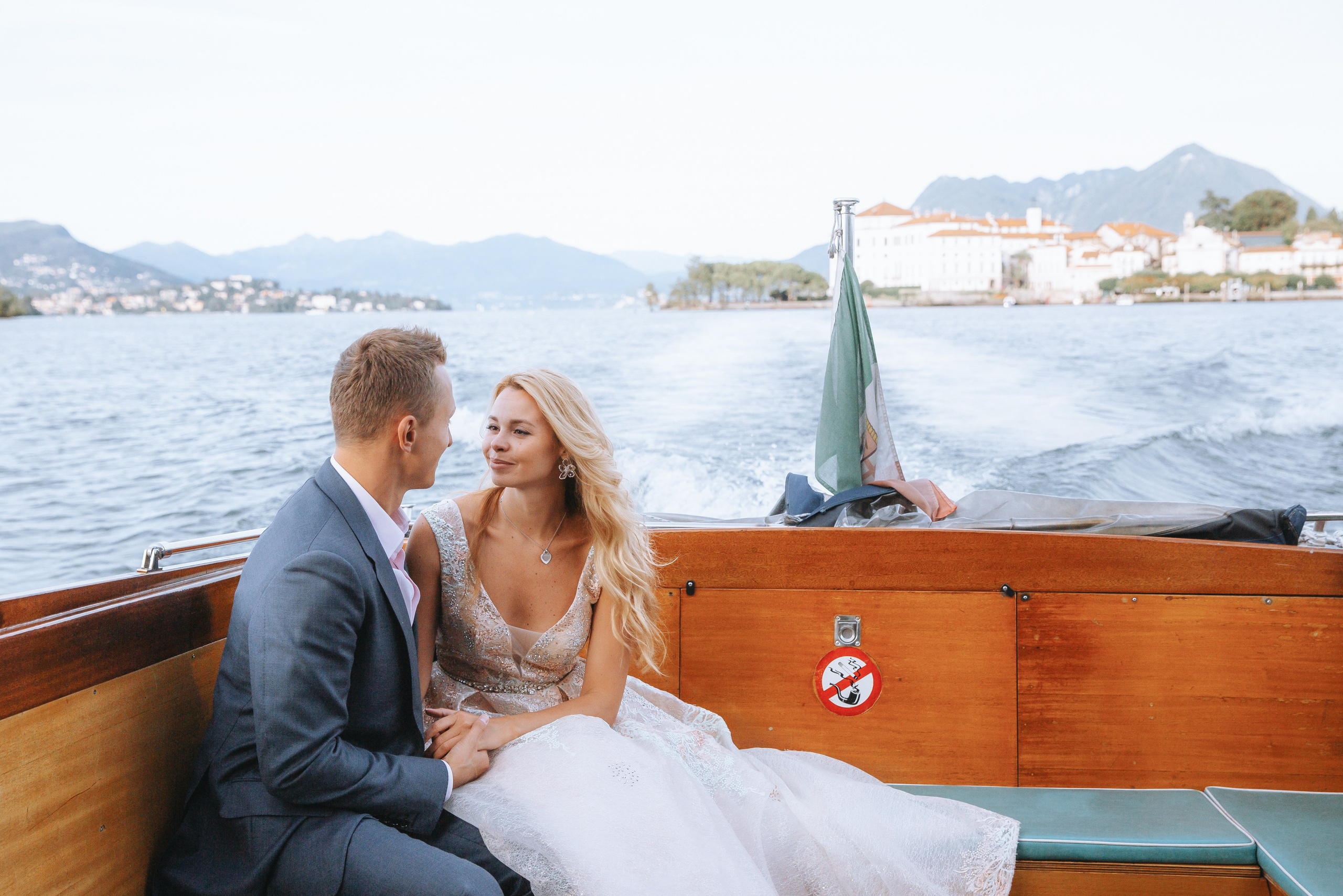 Свадьба в Италии (озеро Маджоре). Фотограф и видеограф Анна Домашенко