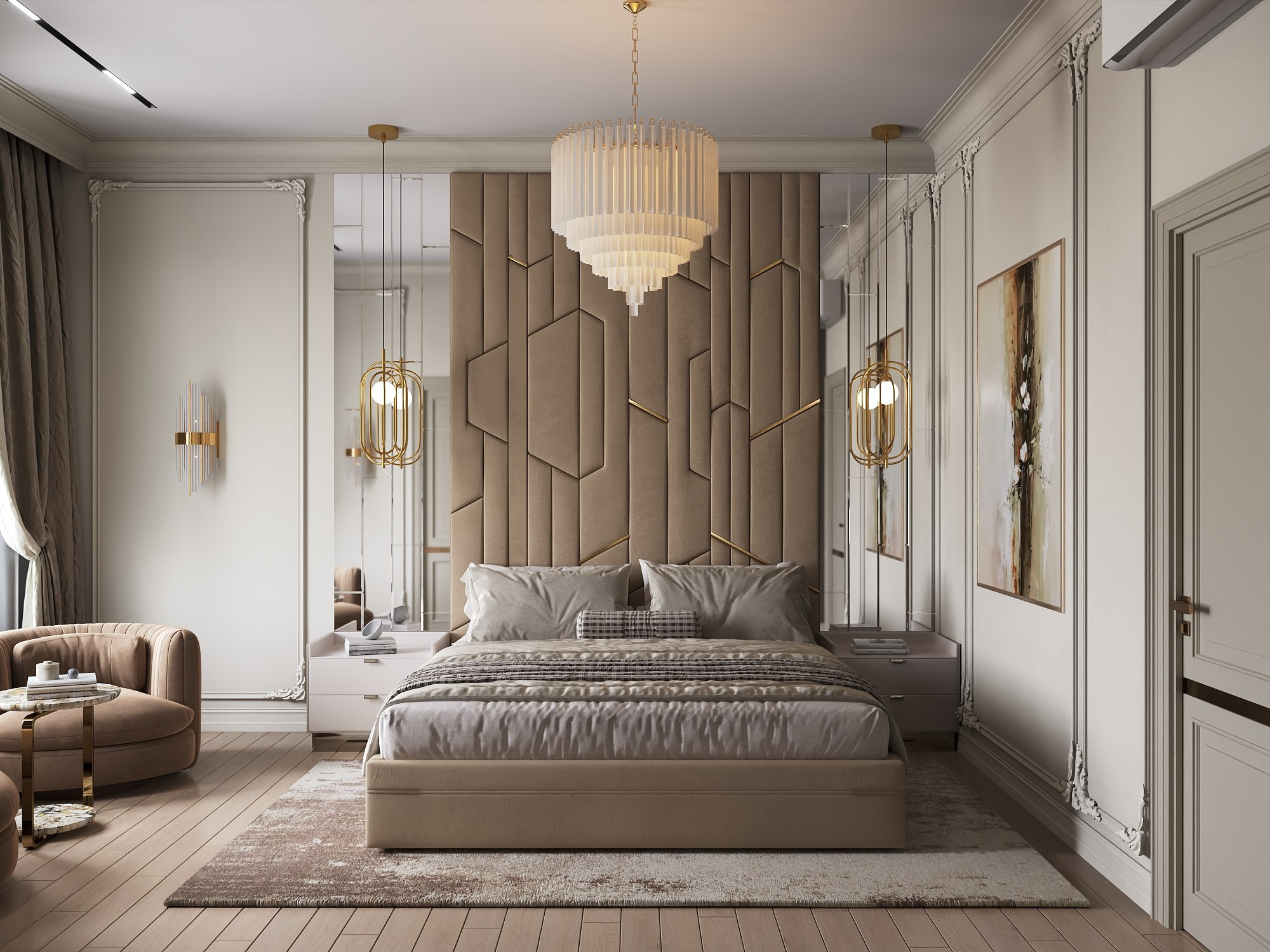 Пос. Большой исток, жилой дом 171 м². БК студия дизайна интерьера