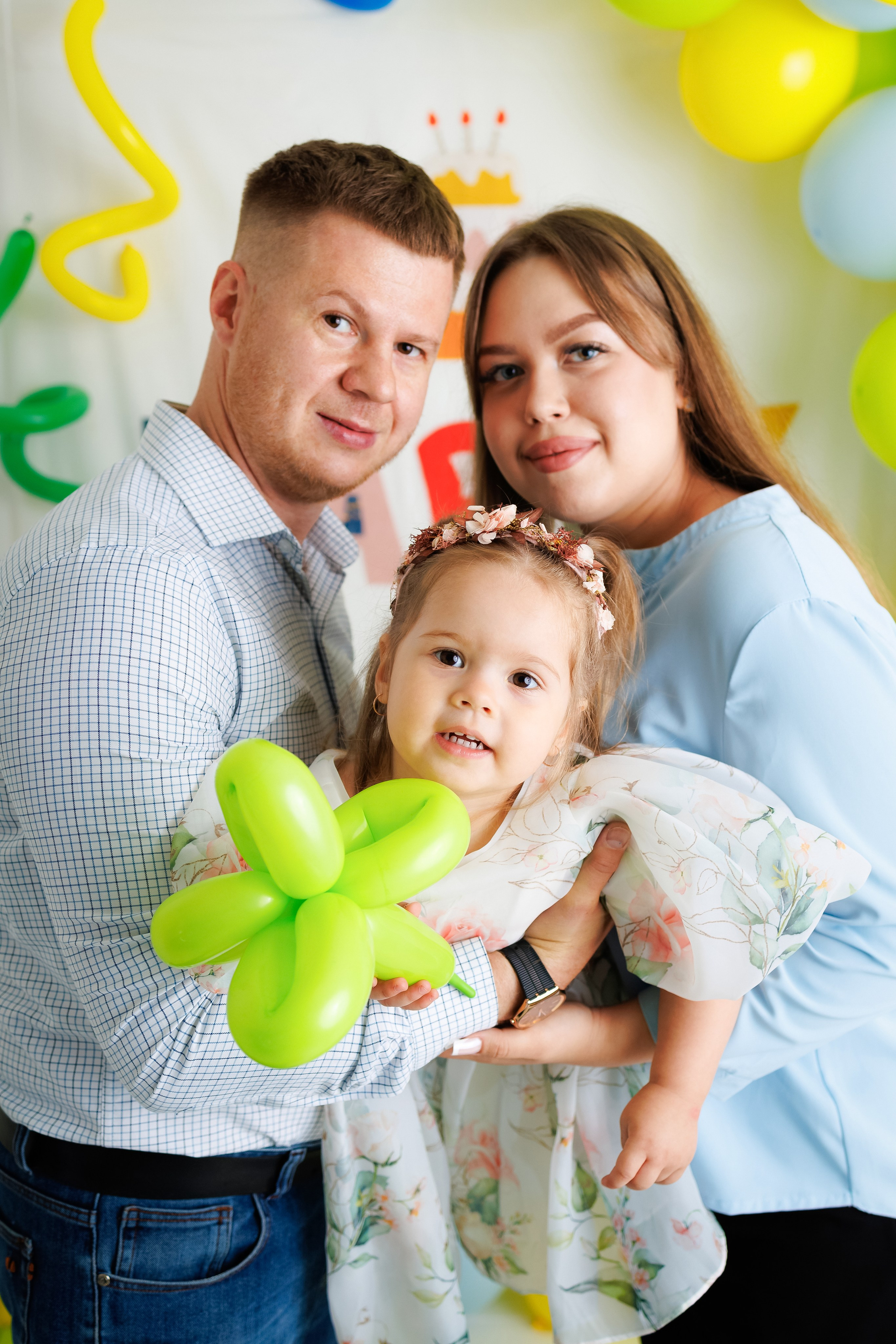 Дашеньке 2 годика. Фотограф новорожденный малышей Новосибирск