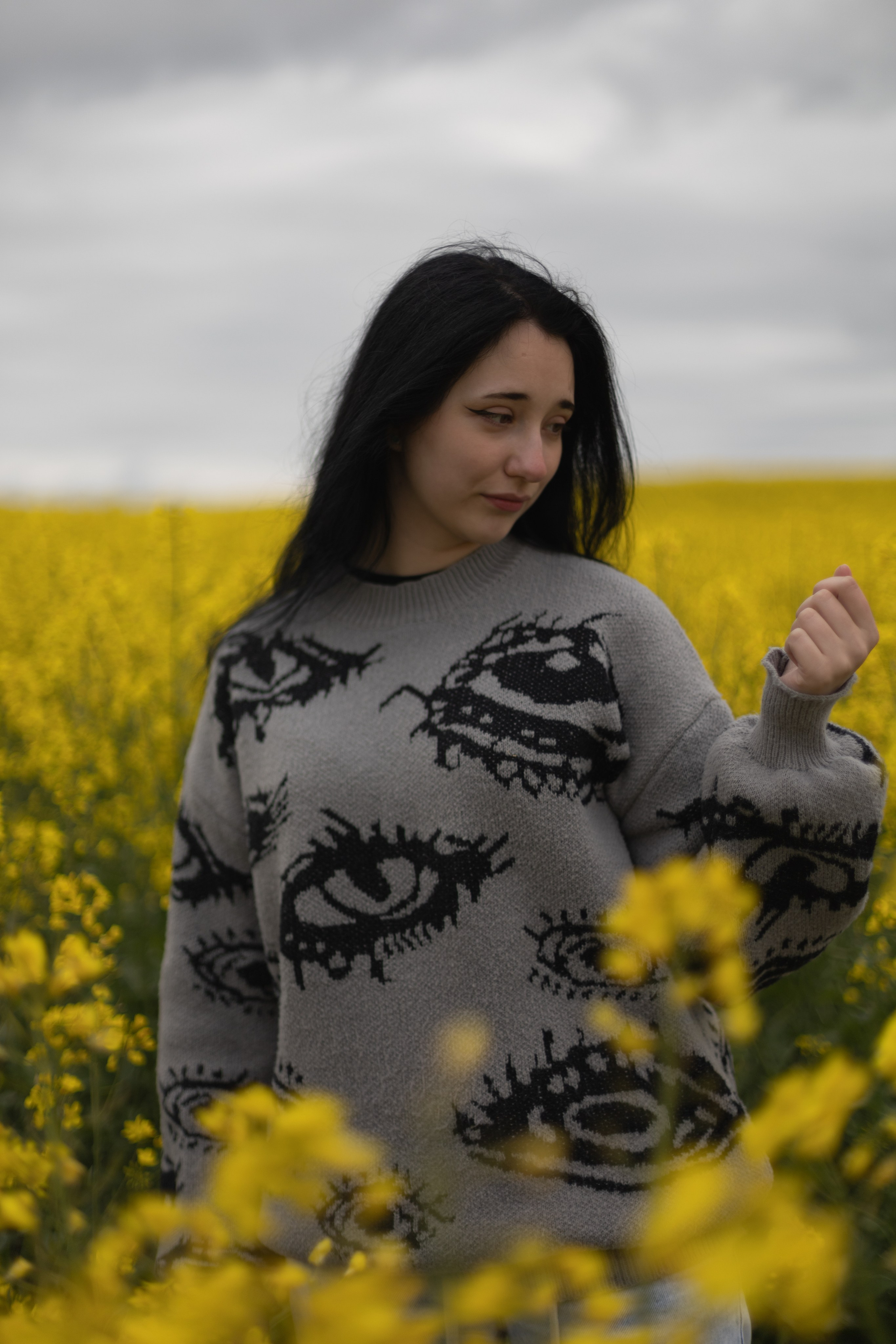 Полина Л — (Рапсовое поле). — Digital Noise —