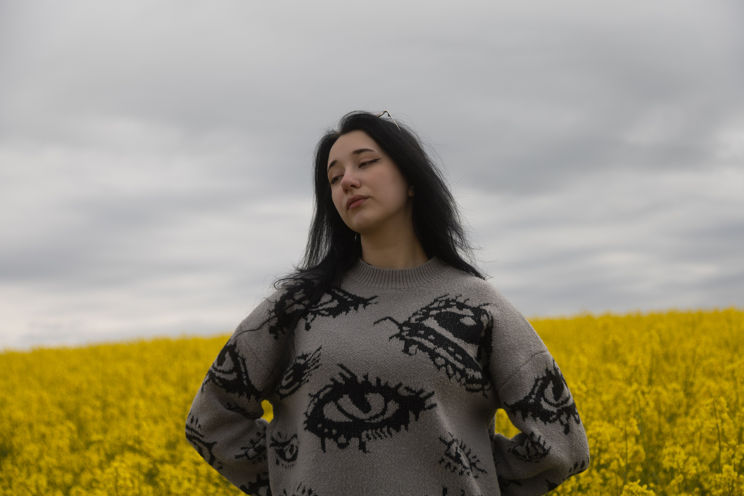 Полина Л — (Рапсовое поле). — Digital Noise —