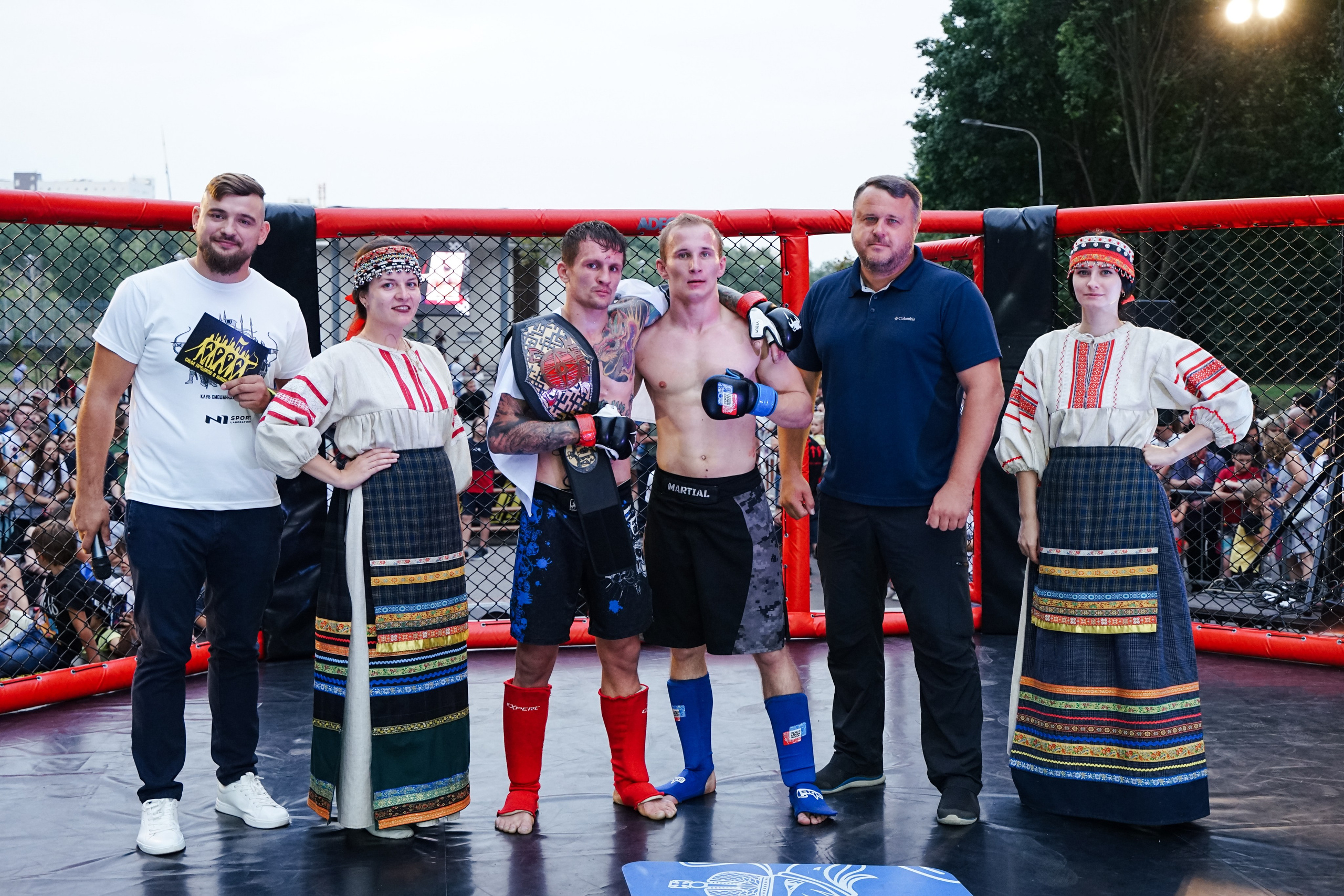Вечер боев в ЦПКиО. Фотограф Надежда Погребняк | Рязань | Москва