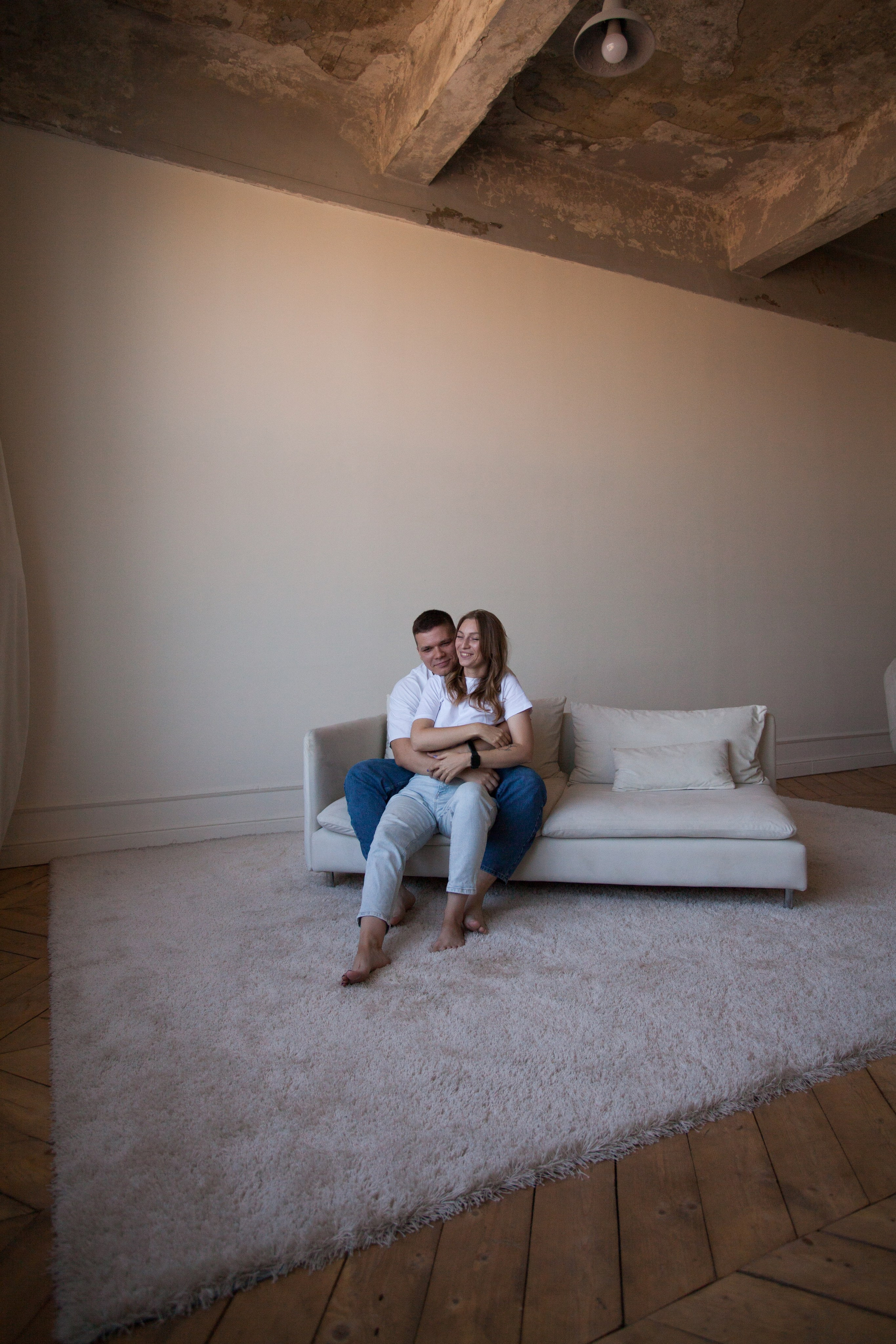 Женя и Кристина минимализм. Семейный и детский фотограф в Краснодаре Брусилова Марина