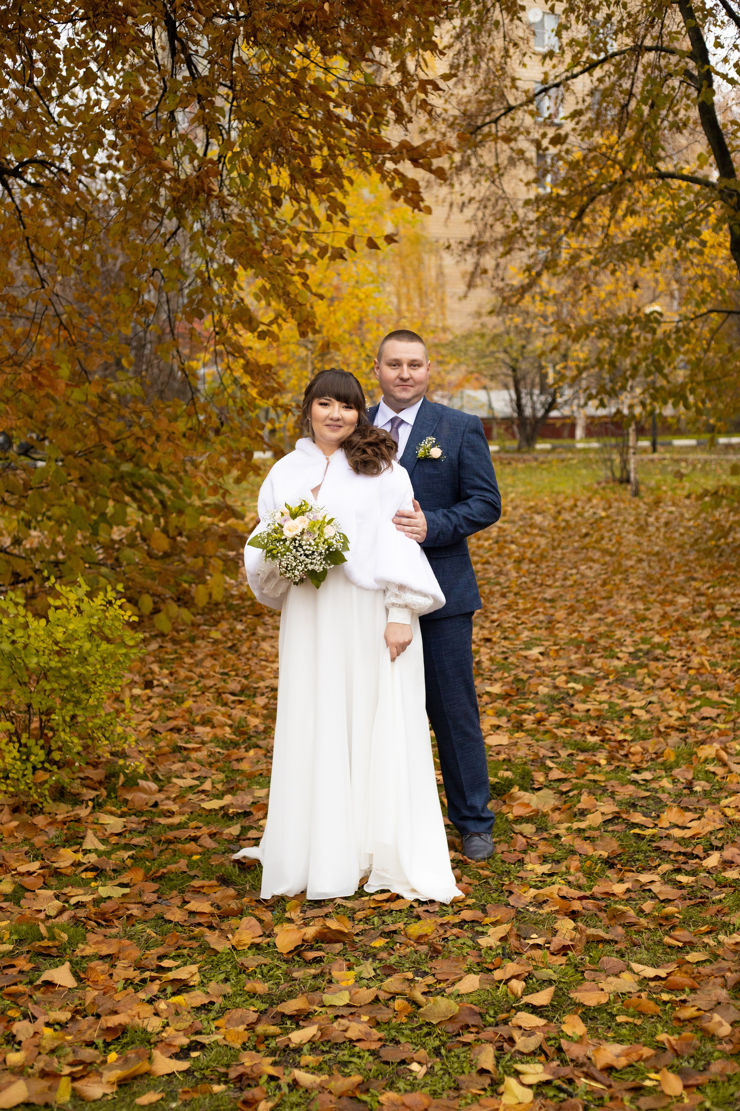 Осенняя свадебная фотосессия Железнодорожный. Фотограф в Железнодорожном и Балашихе