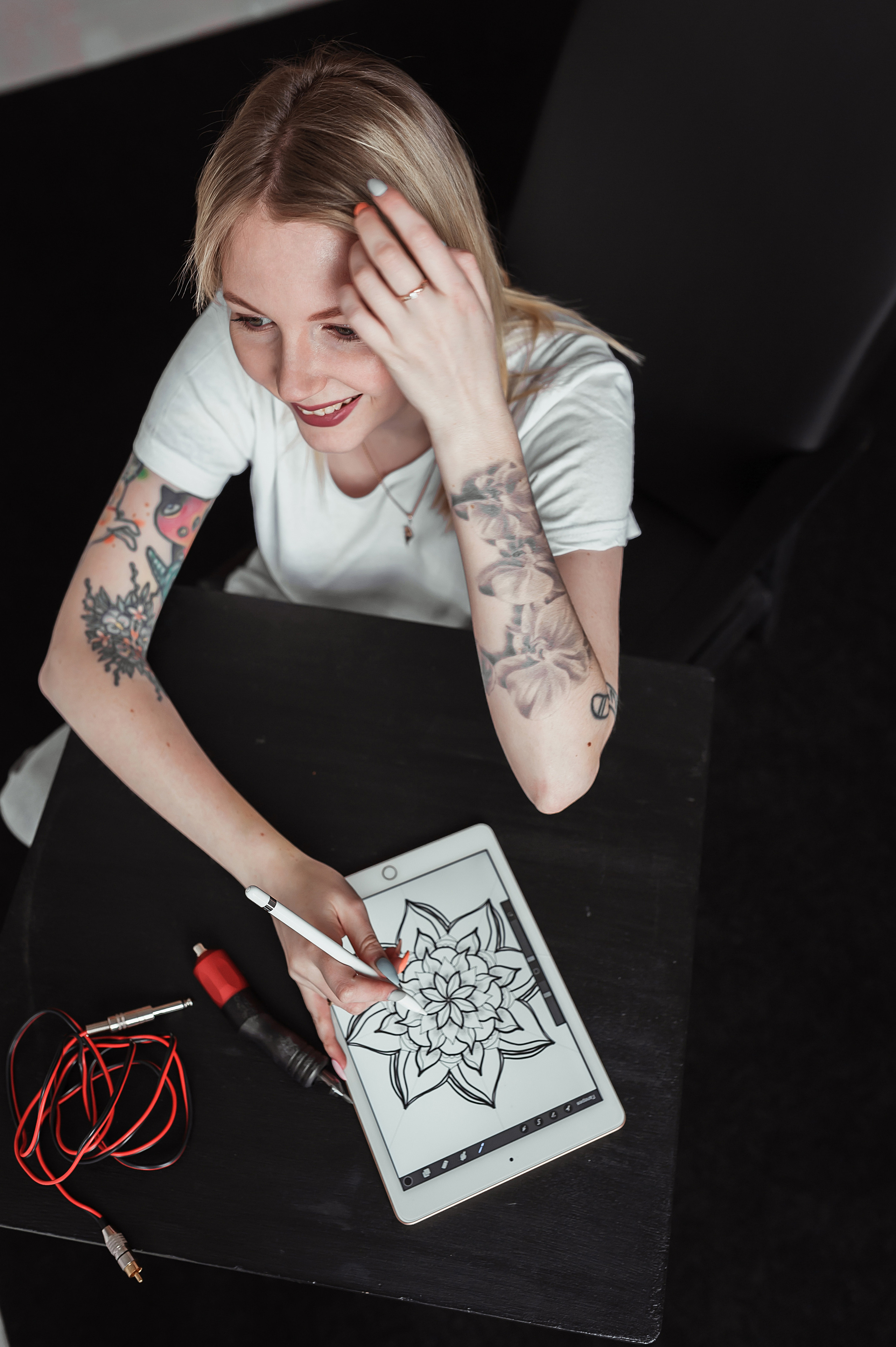 Тату-мастер Оксана. Фотограф Светлана Васильева