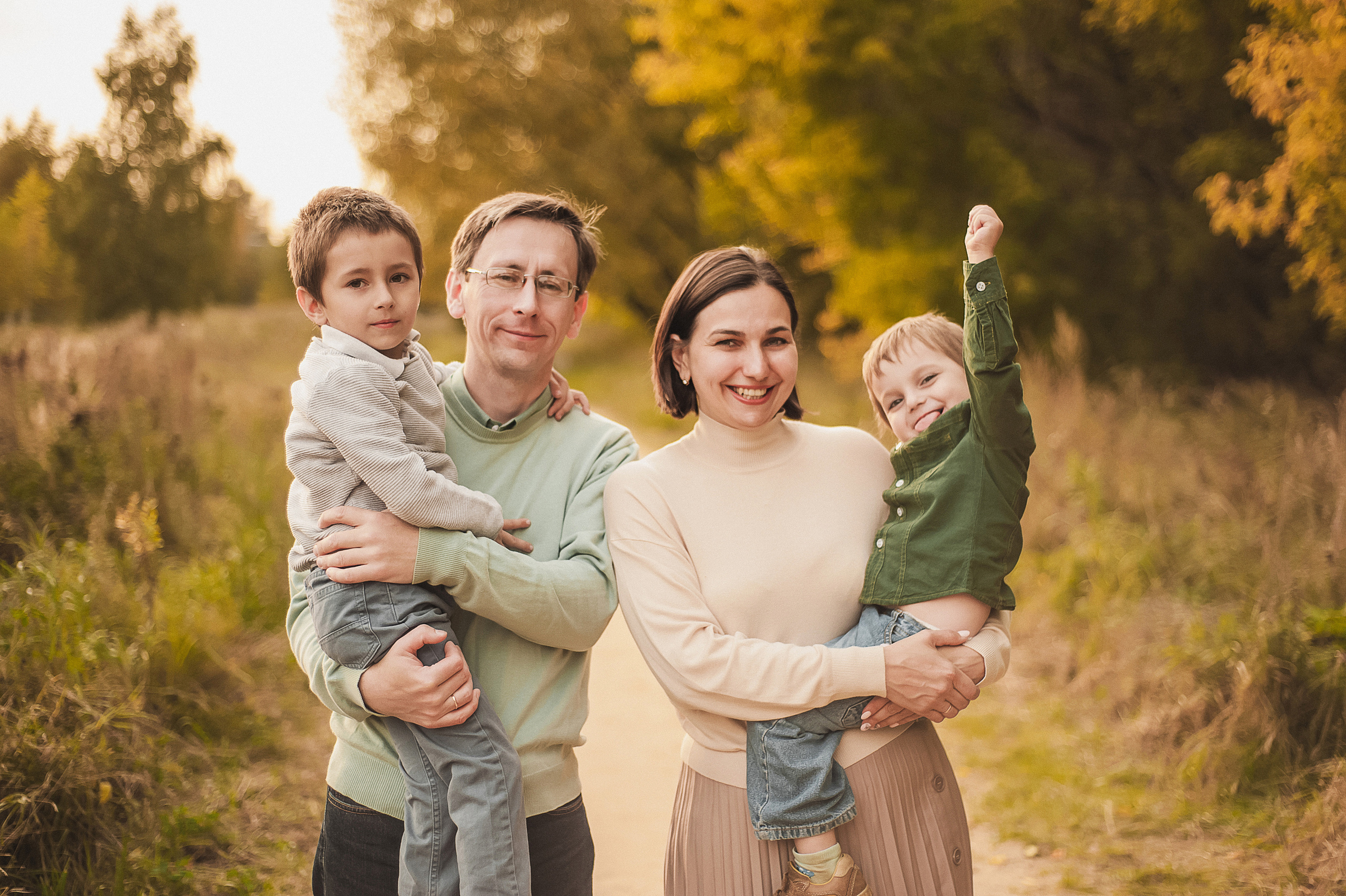 Семья Бойковых. Фотограф Светлана Васильева