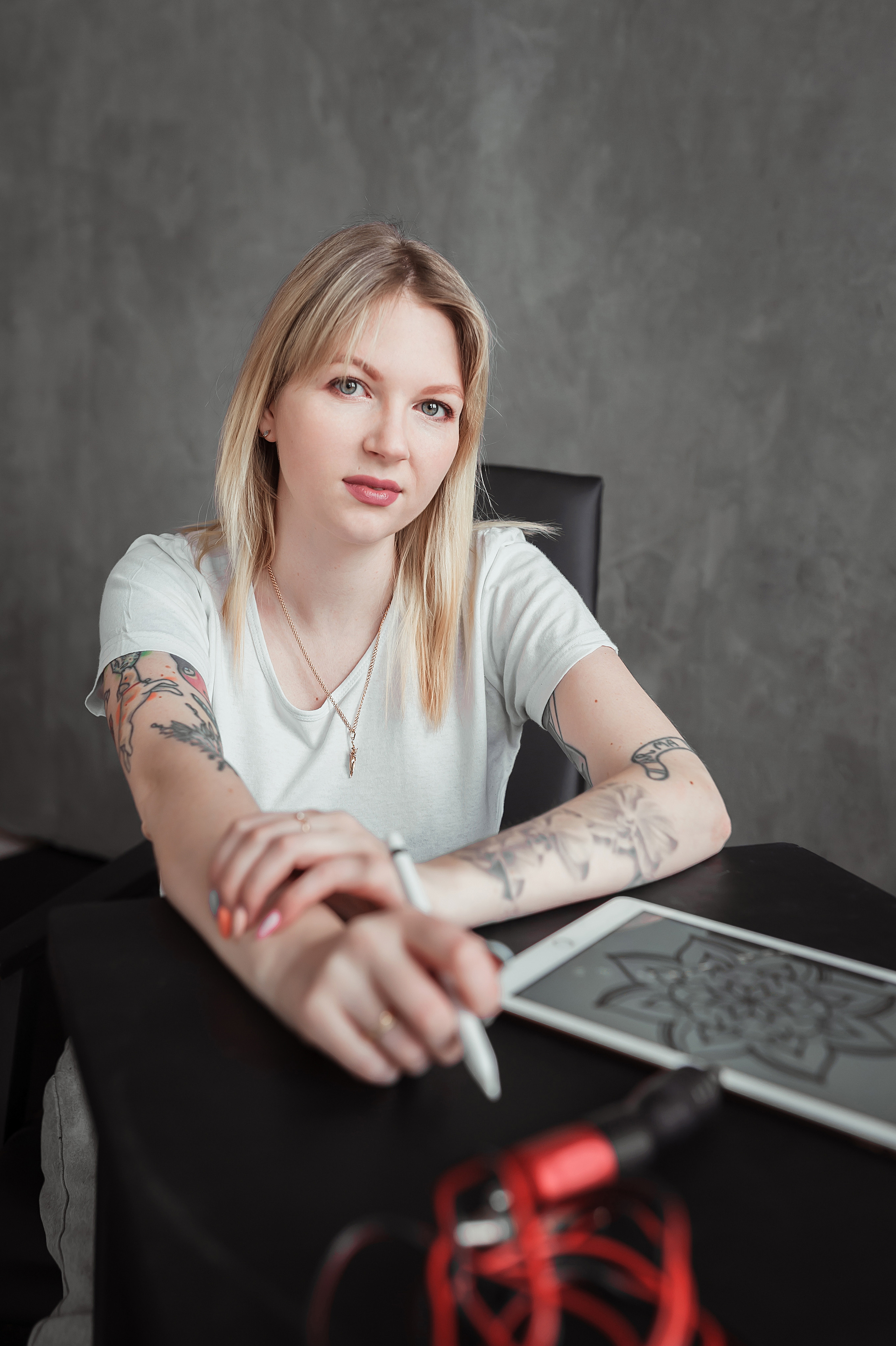 Тату-мастер Оксана. Фотограф Светлана Васильева