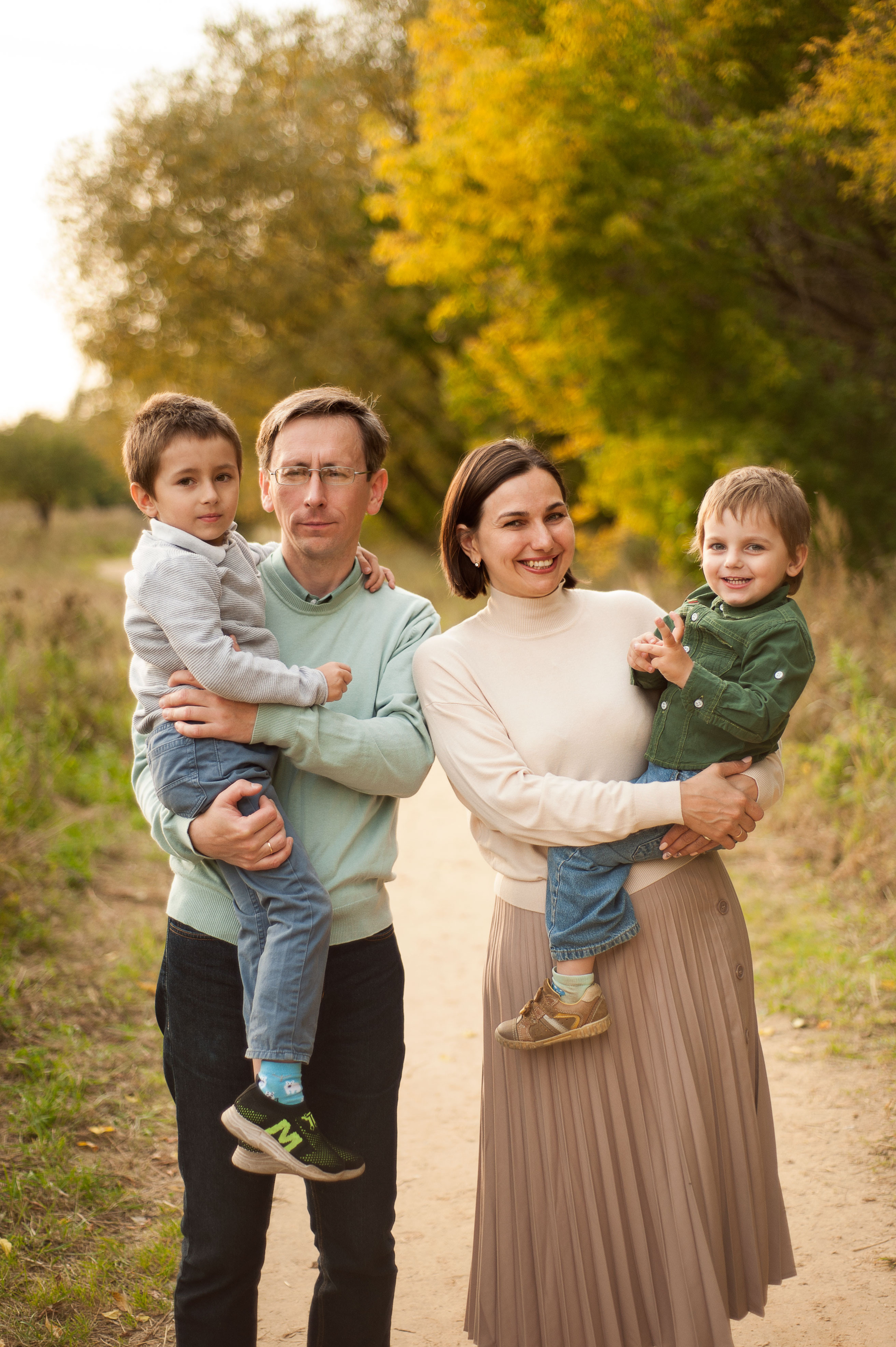 Семья Бойковых. Фотограф Светлана Васильева