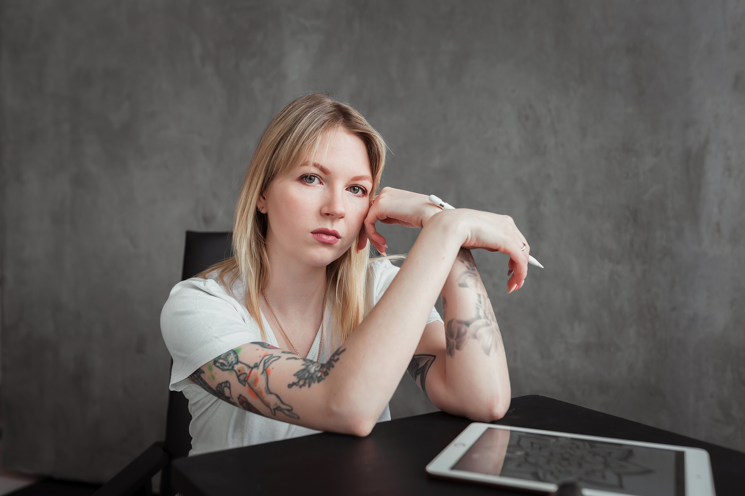 Тату-мастер Оксана. Фотограф Светлана Васильева