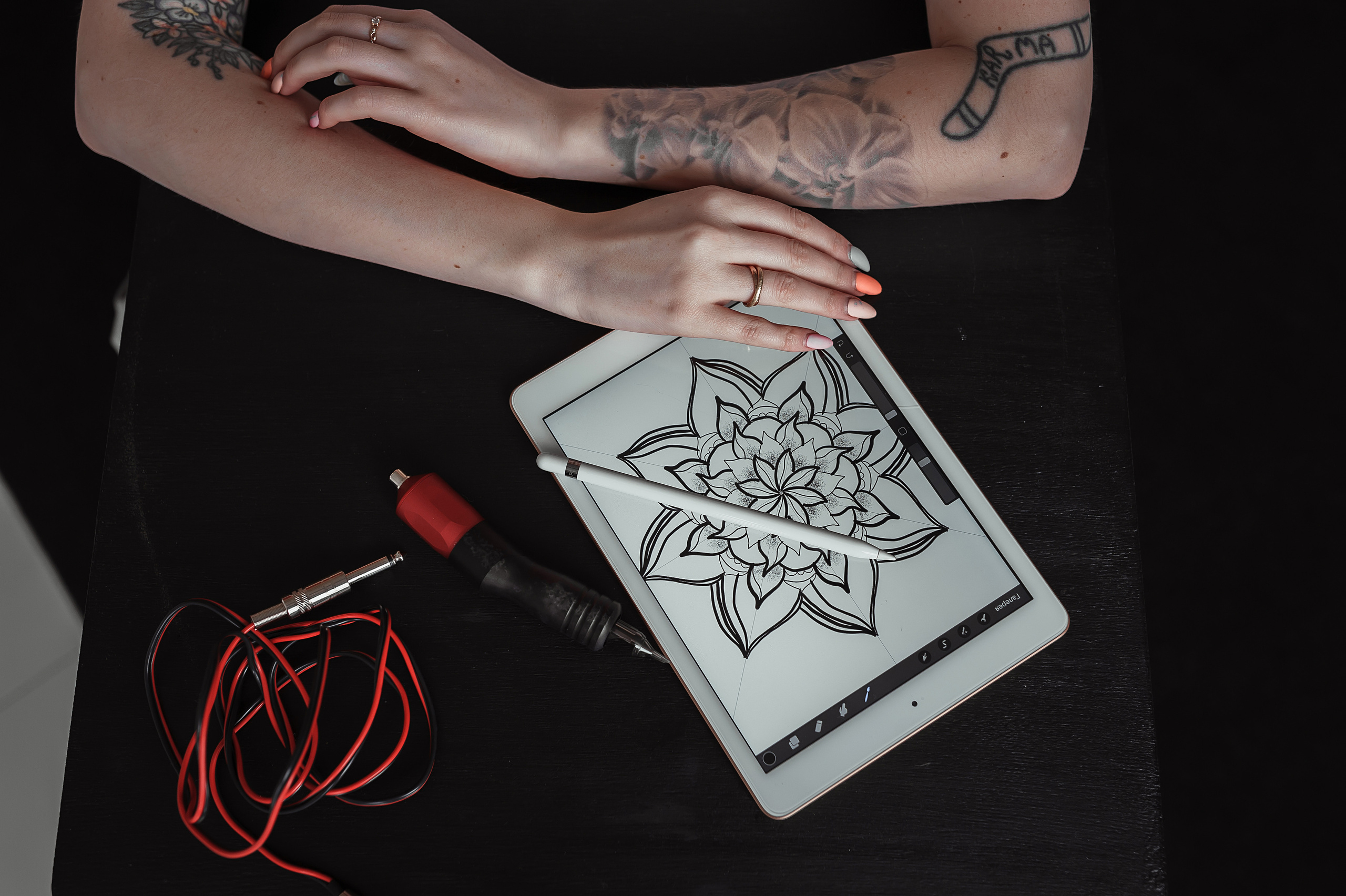 Тату-мастер Оксана. Фотограф Светлана Васильева