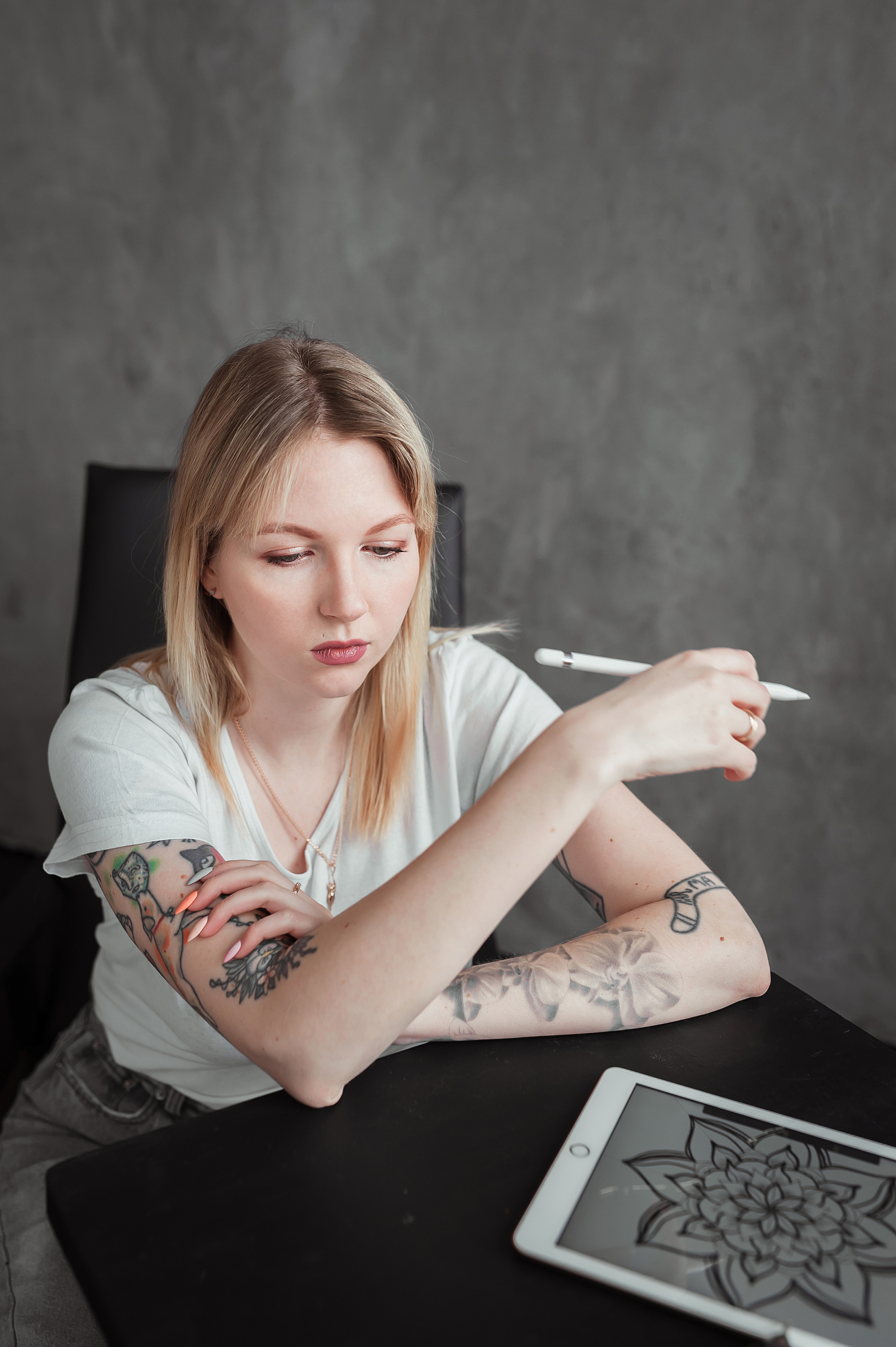 Тату-мастер Оксана. Фотограф Светлана Васильева