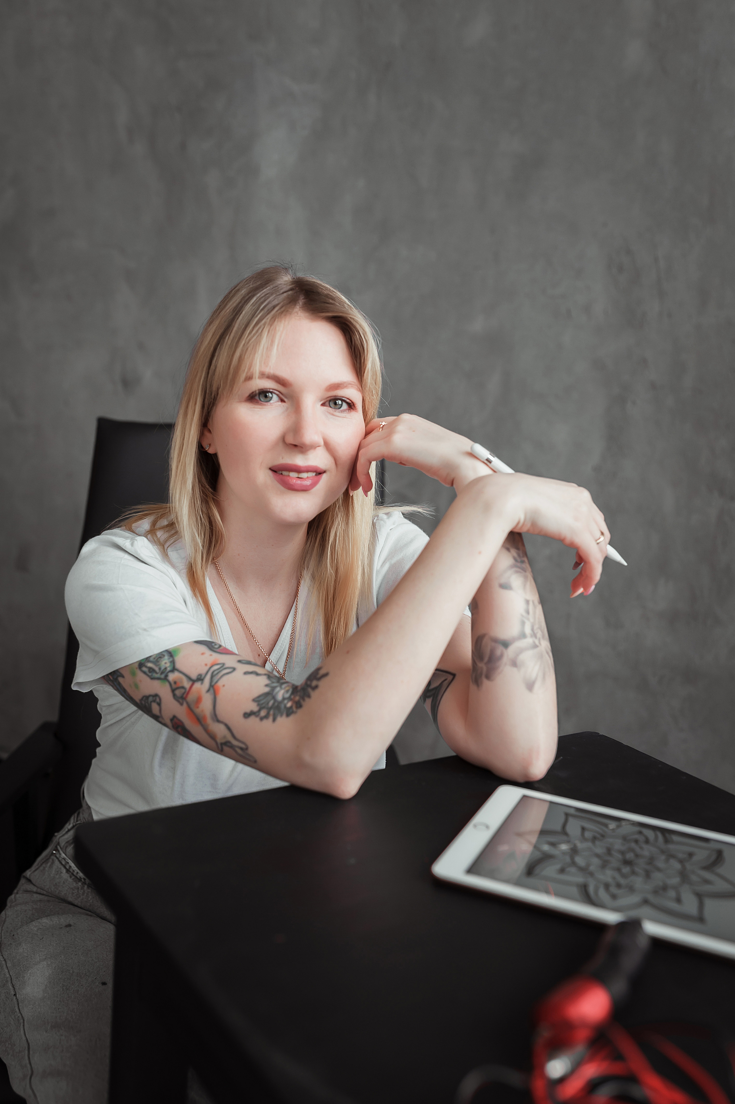 Тату-мастер Оксана. Фотограф Светлана Васильева