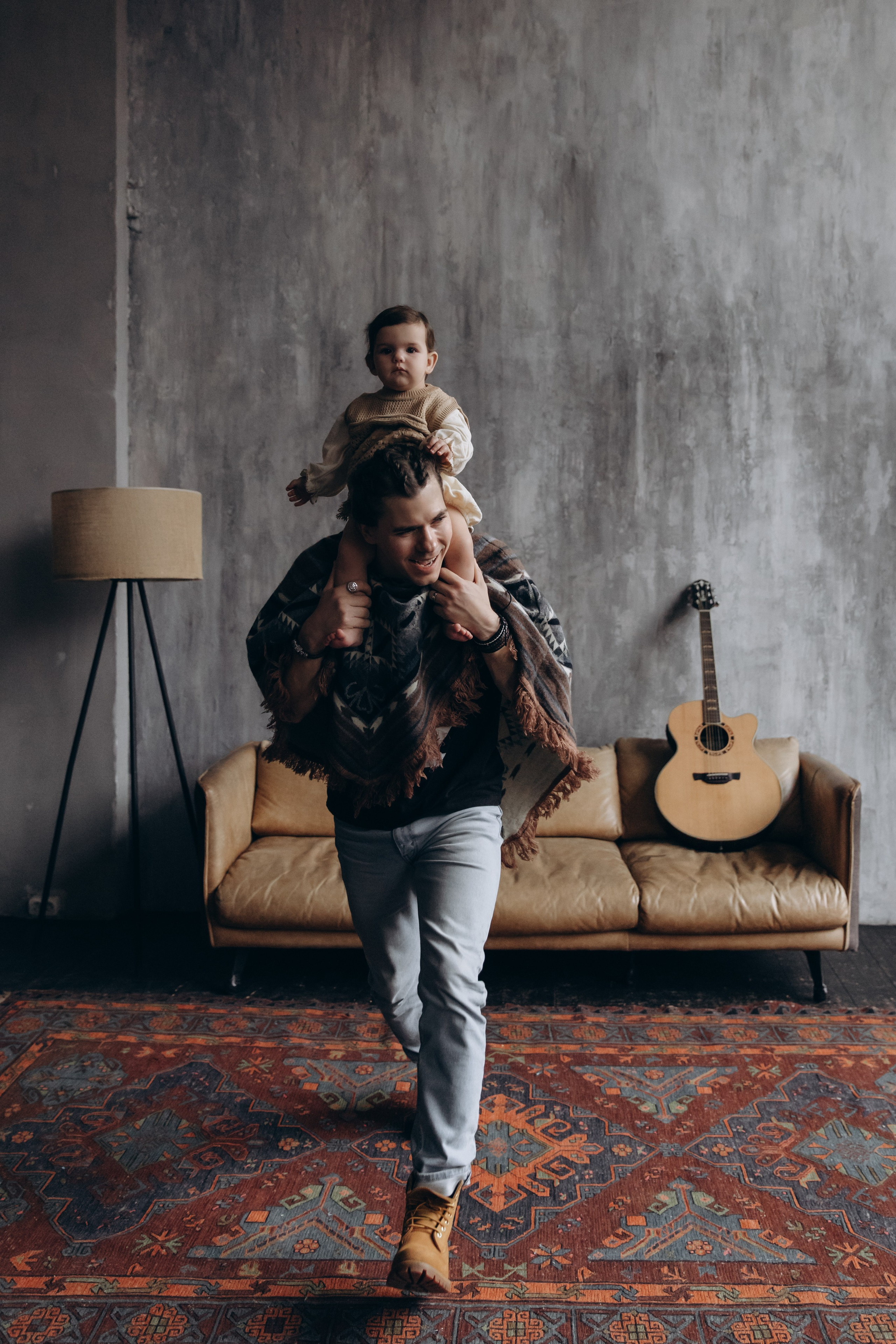 Когда папа — музыкант. Семейный и детский фотограф в Москве Юлия Огородова