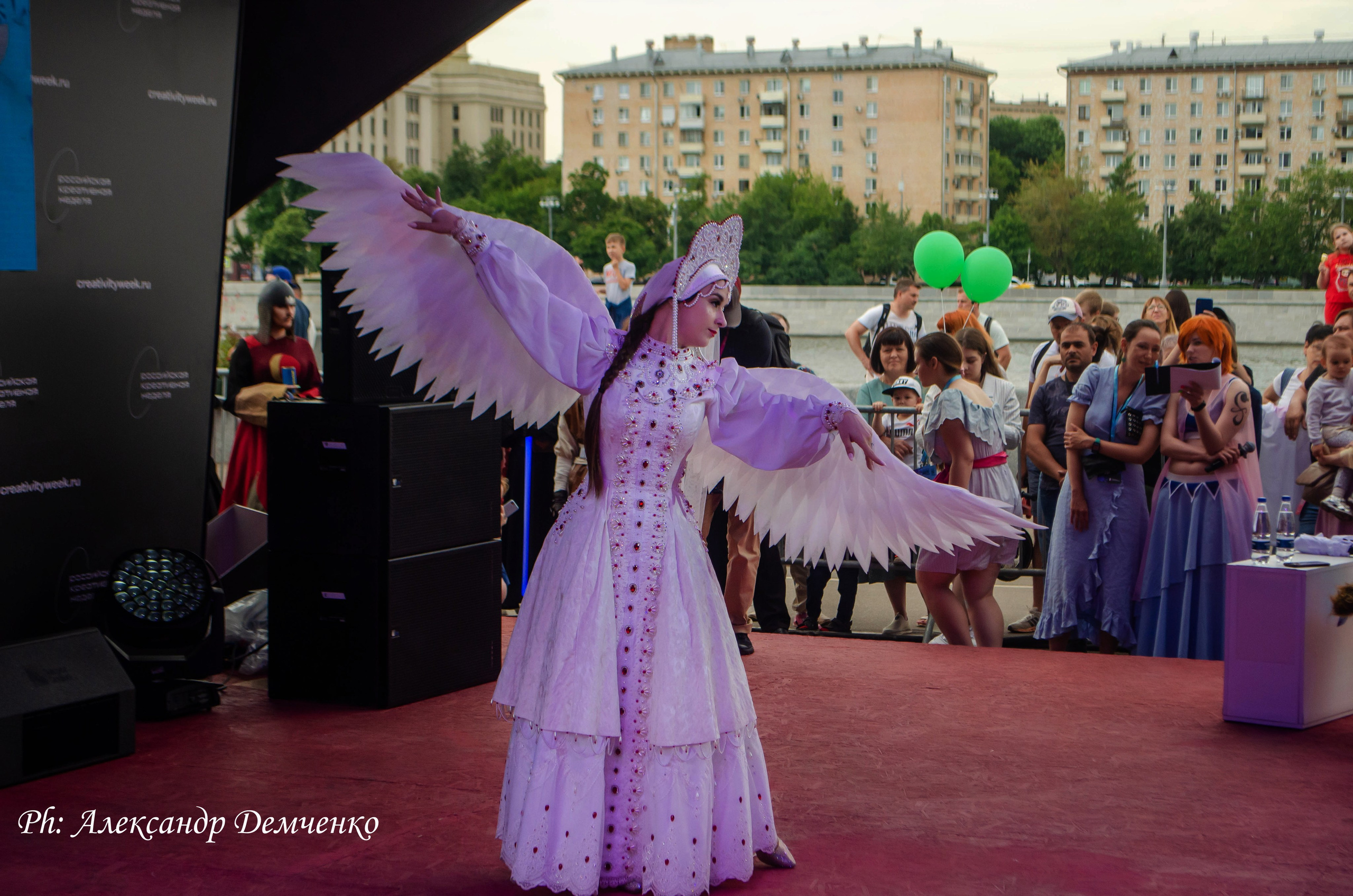 Фотосессия сцены в Москве на разных репортажных мероприятий