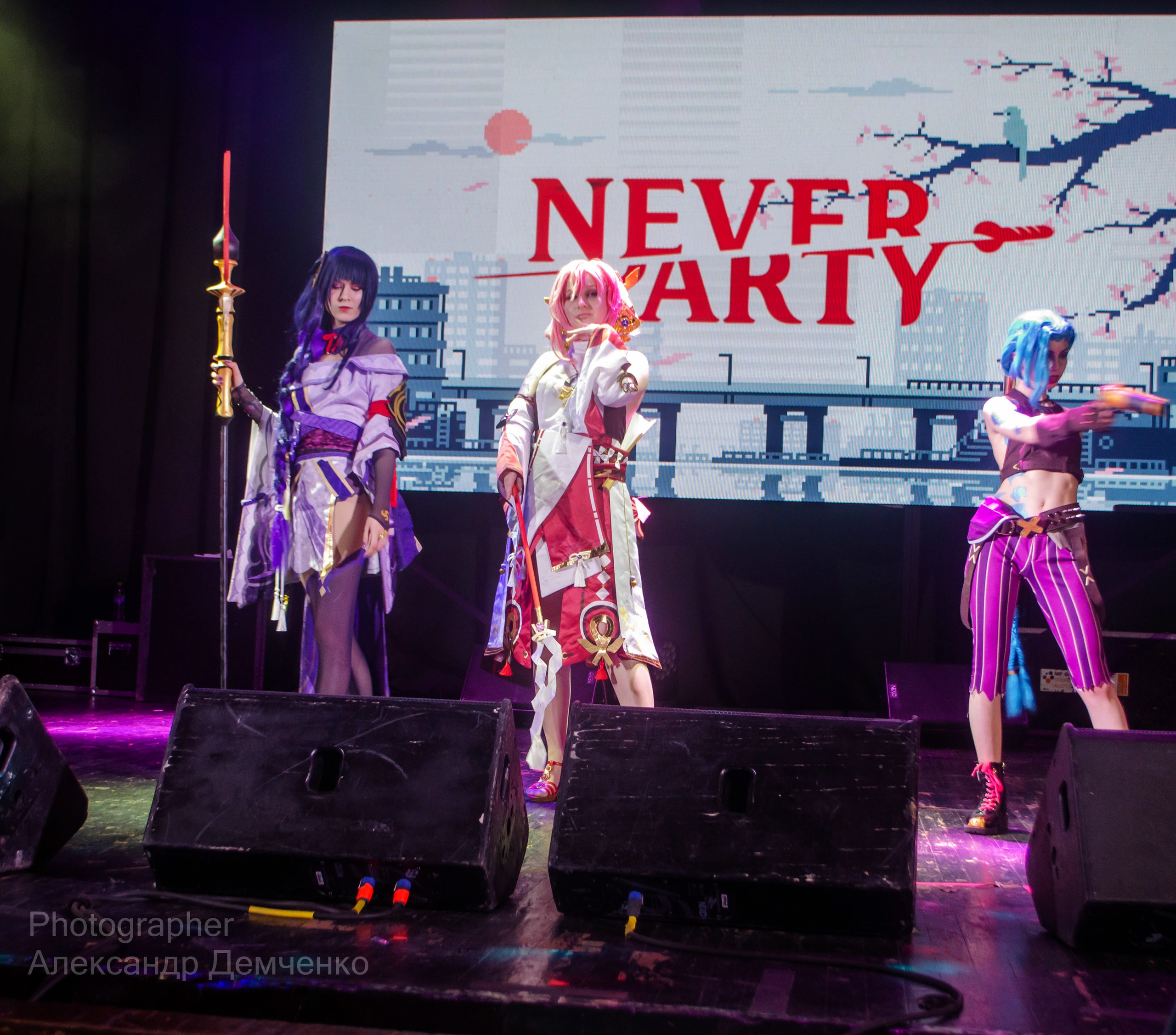 Фотосессия на фестивале косплея Never Party 3.0 в Москва