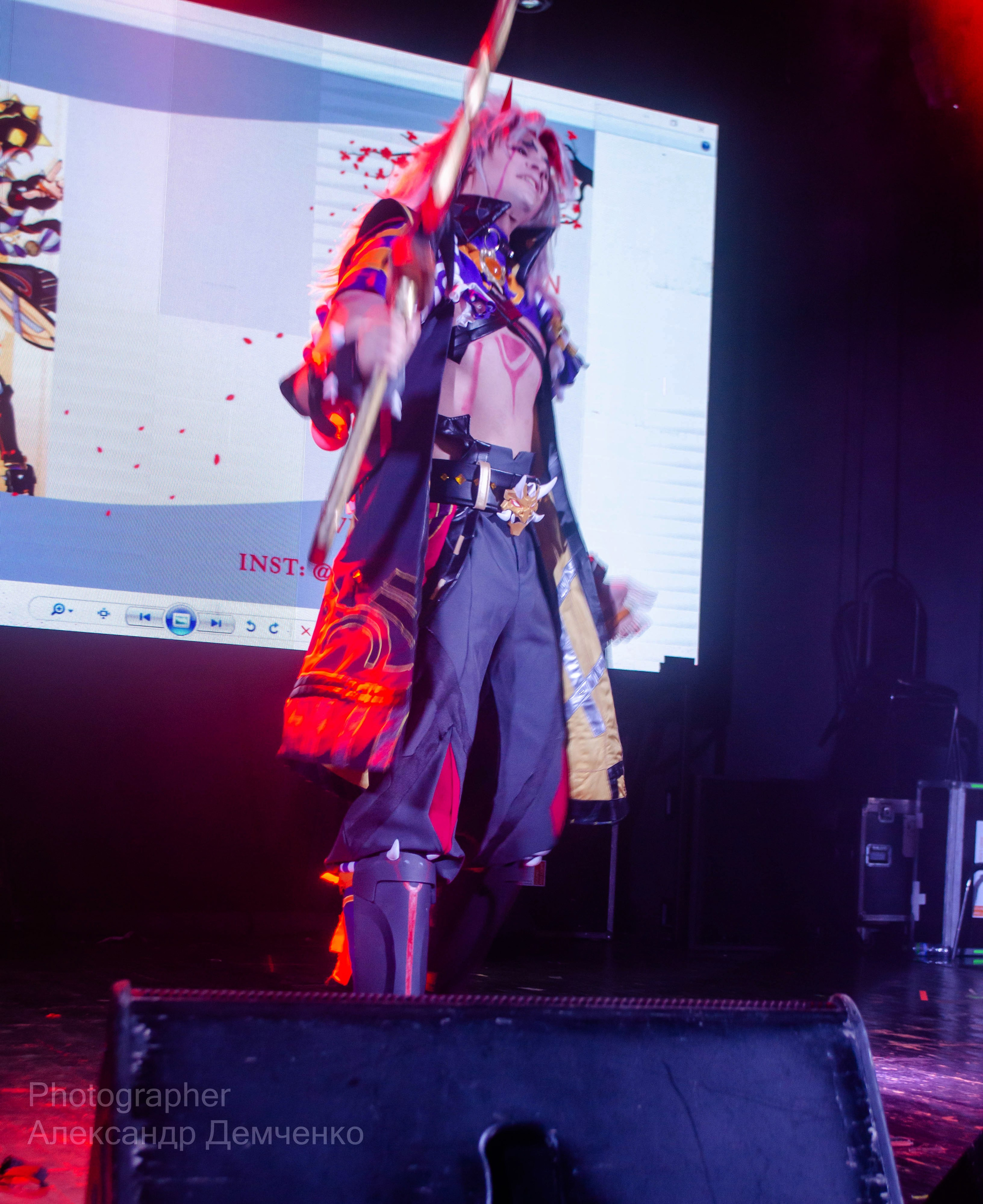 Фотосессия на фестивале косплея Never Party 3.0 в Москва