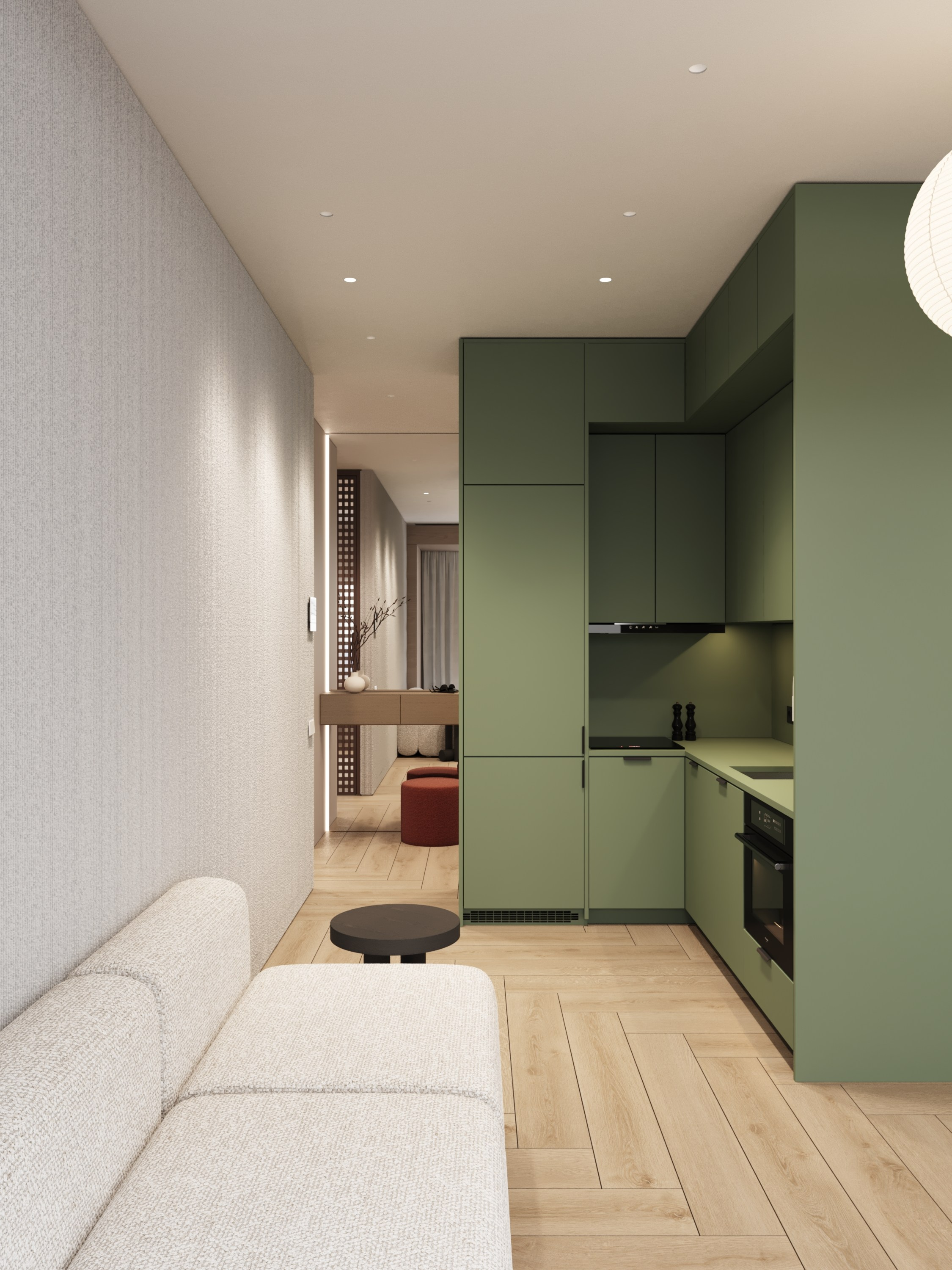 Квартира в Омске. Архитектурные интерьеры