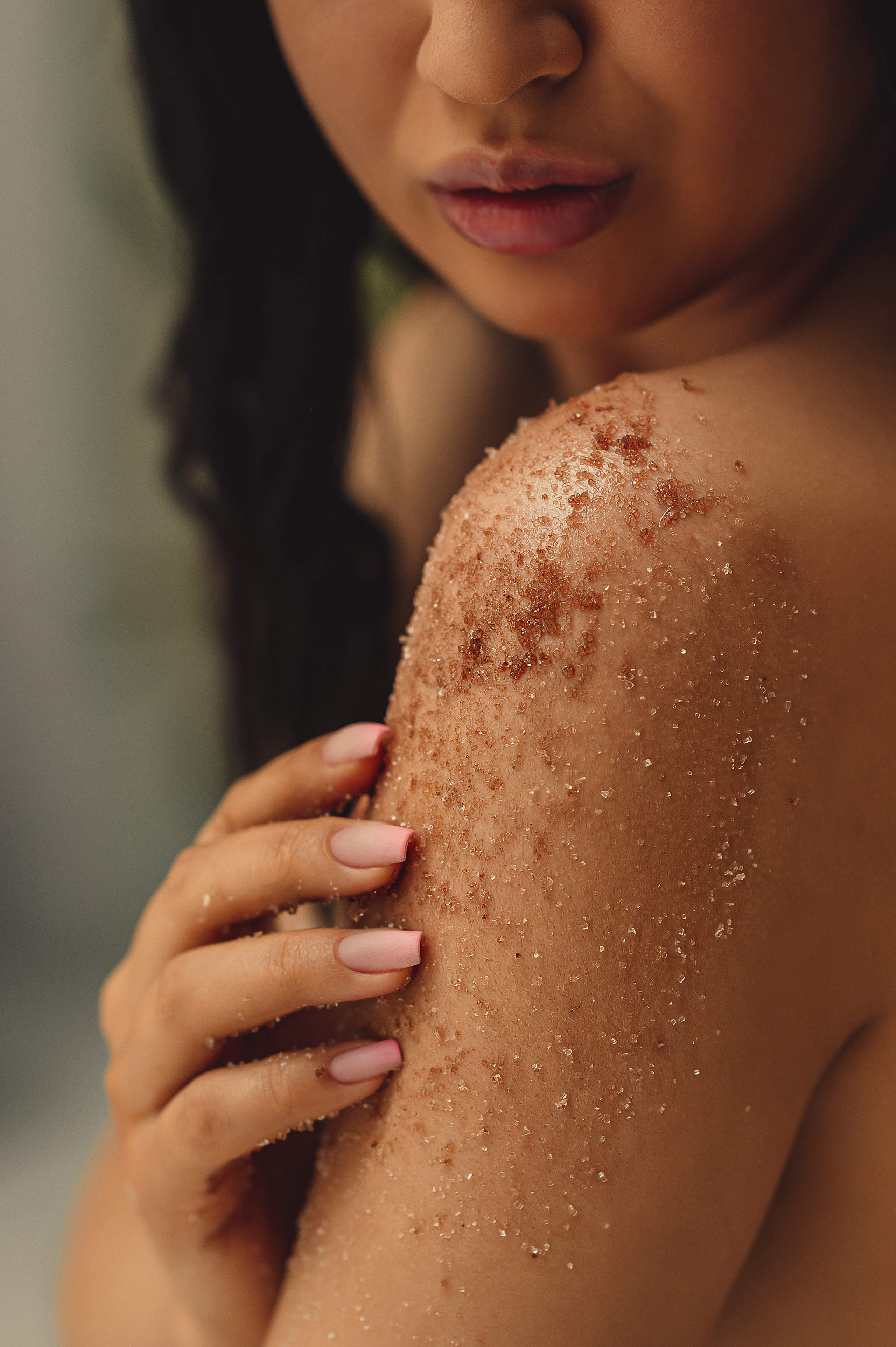 Съемка контента скрабы для тела. Фотограф товаров для соцсетей - инстаграм, вконтакте, сайта, блога. Контент-фотограф в Москве Хныкина Лена