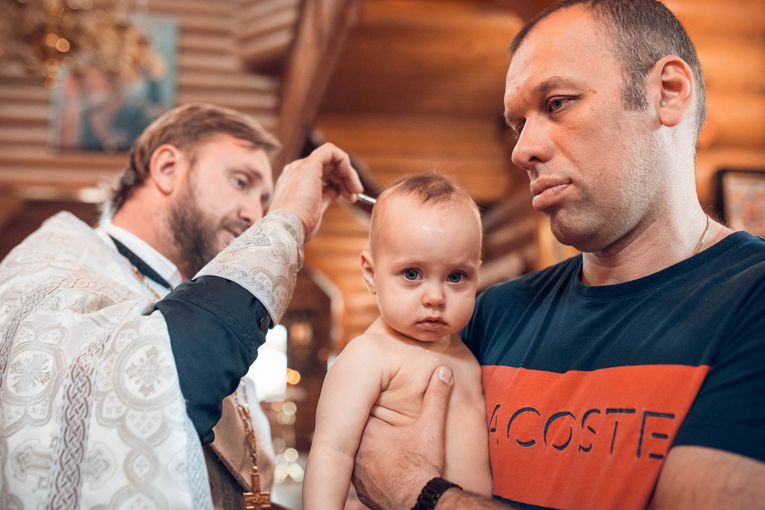 Крещение Кристины. Екатерина Крапивина фотограф церковных Таинств в Нижний Новгороде