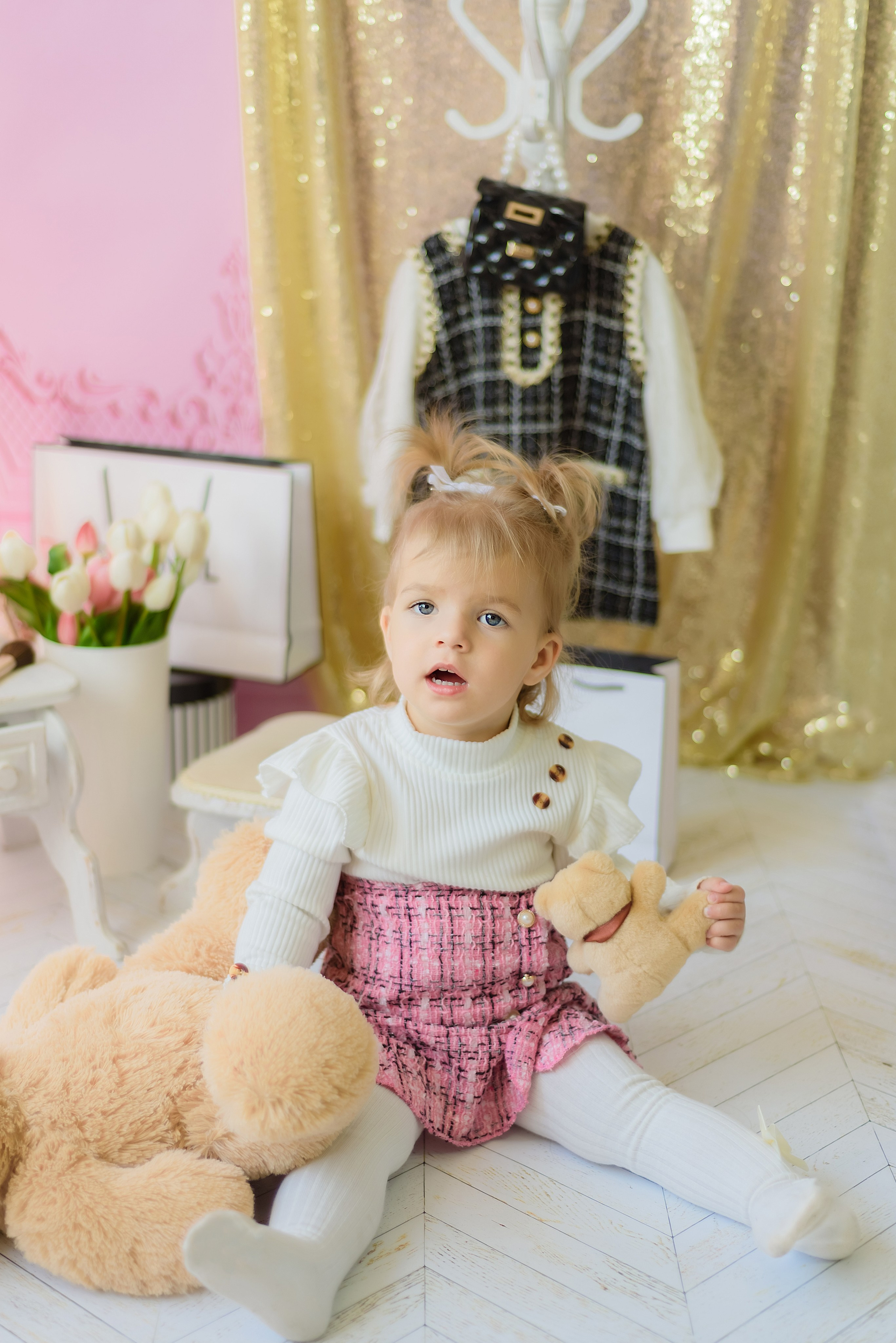 Детская фотосессия «Париж» Аделина. Детский Фотограф |Фотограф на годик в Брянске Ирина Романова