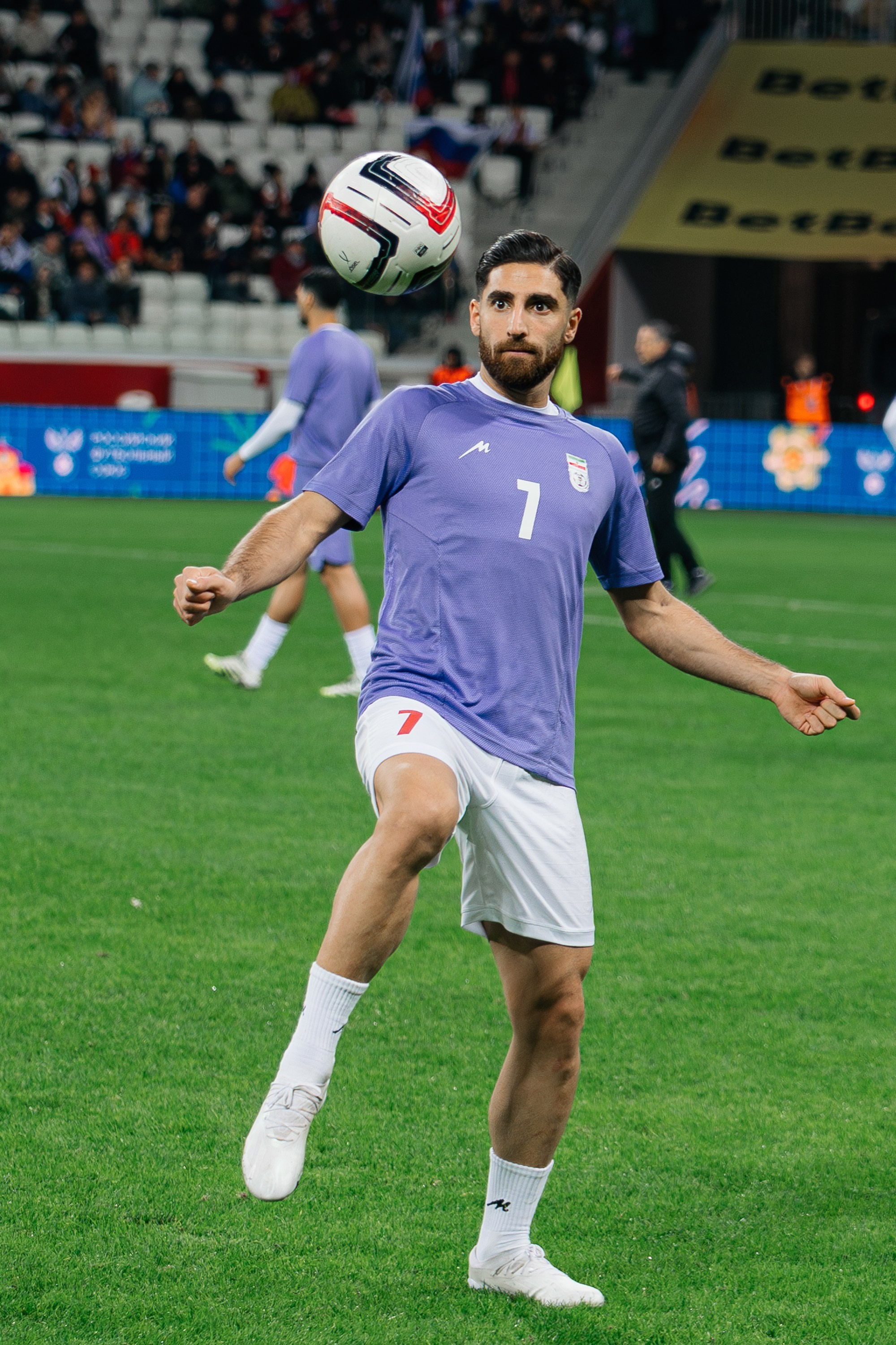 Матч Россия — Иран 2025. Фотограф в Волгограде Виталий Самойлов