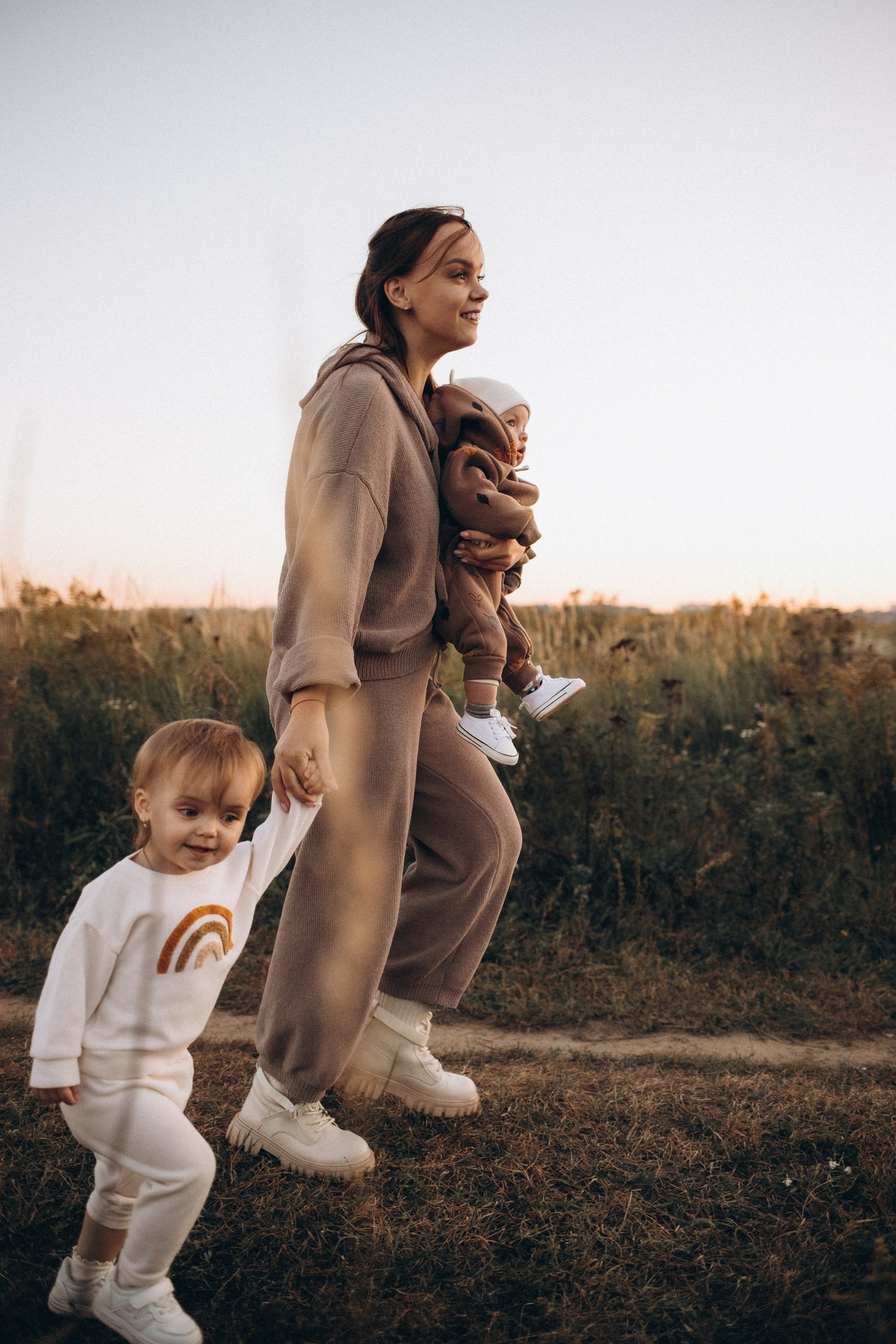 Саша, Алиса, Ева и Сереженька. Семейный и свадебный фотограф Анна Кожокарь