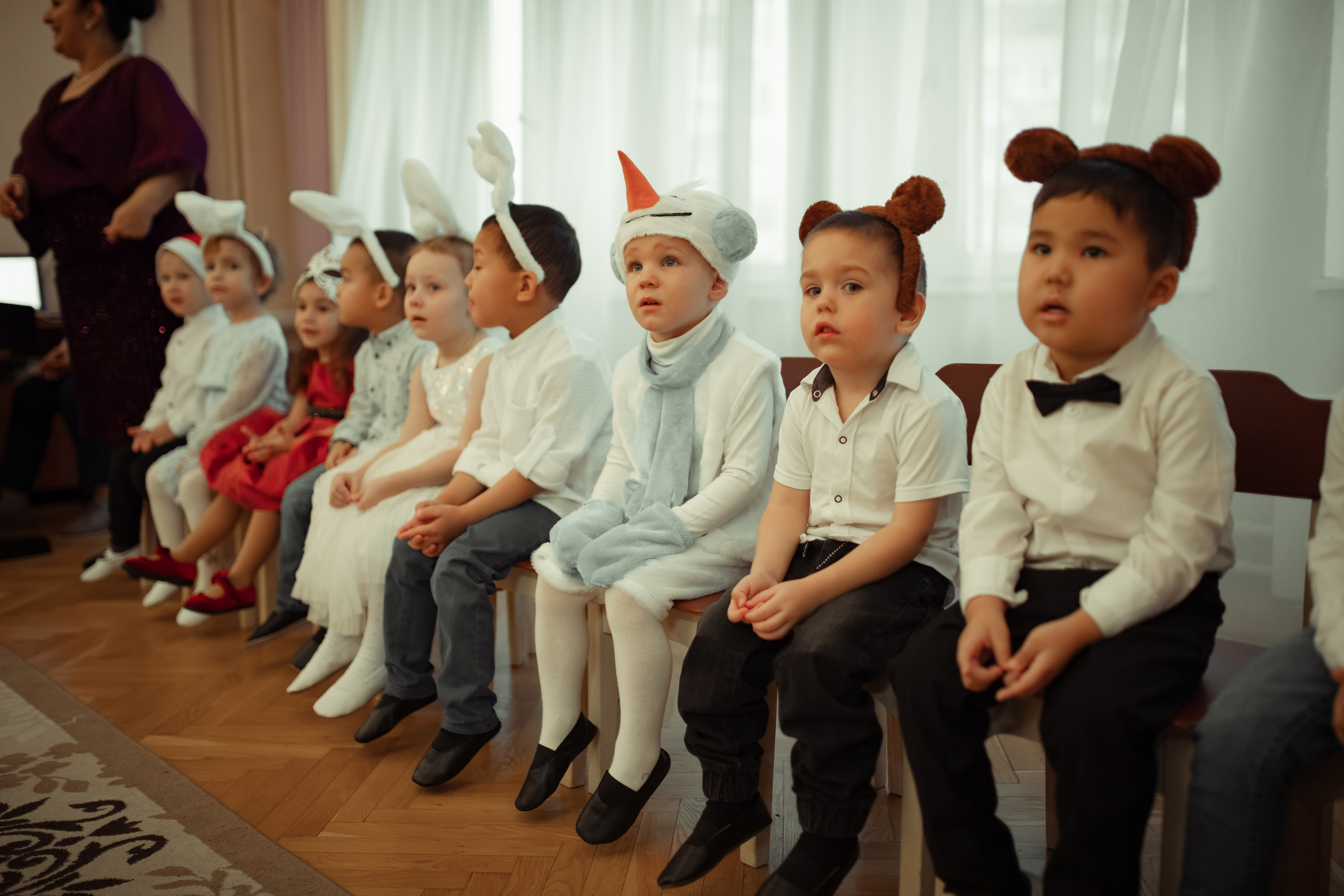 Новогодний утренник в детском саду. Семейный и детский фотограф в Москве Дорогова Екатерина