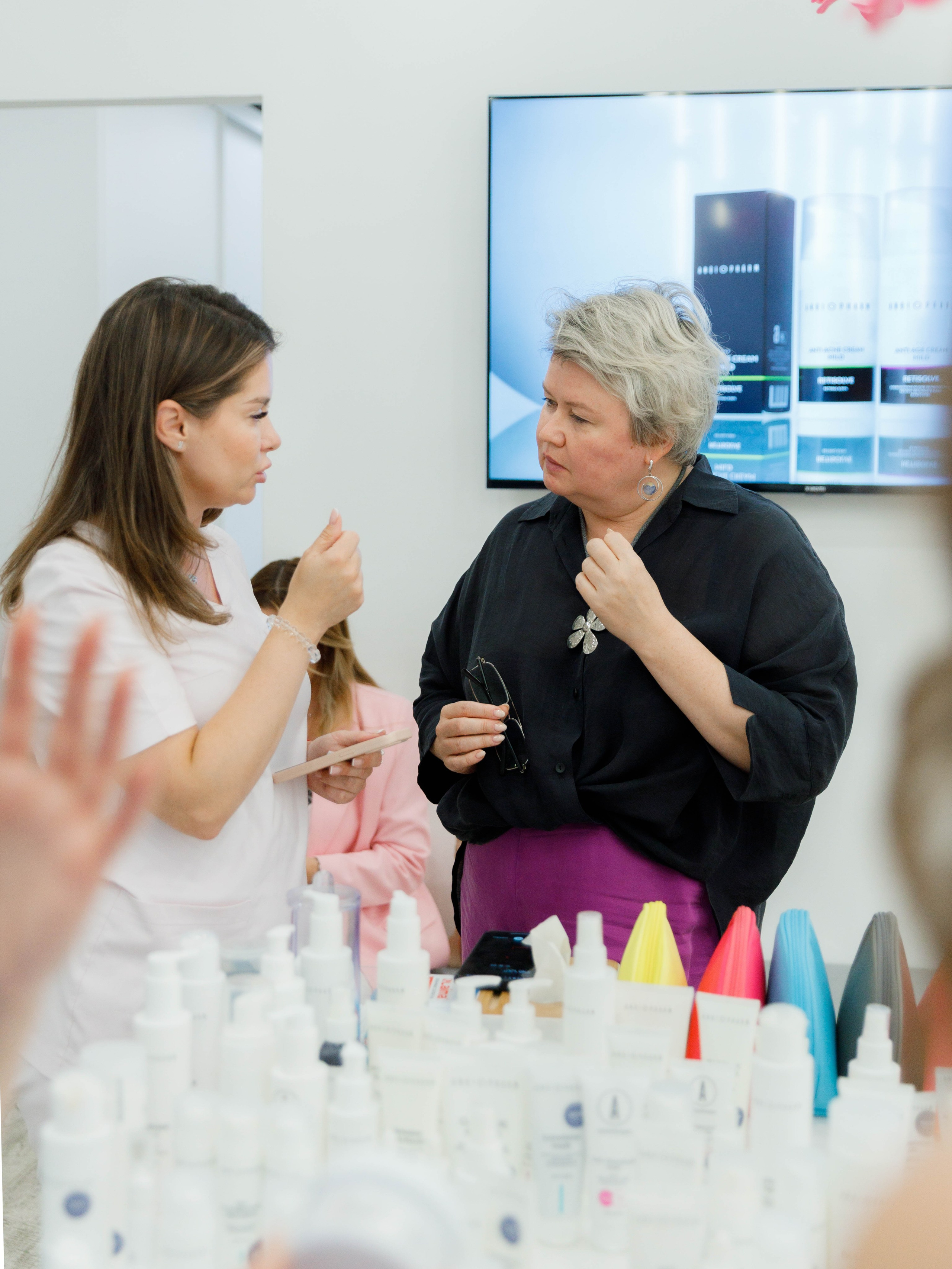 ANGIOPHARM cosmetics. Клиентский день. Репортажный фотограф в Новосибирске Алена Помазунова