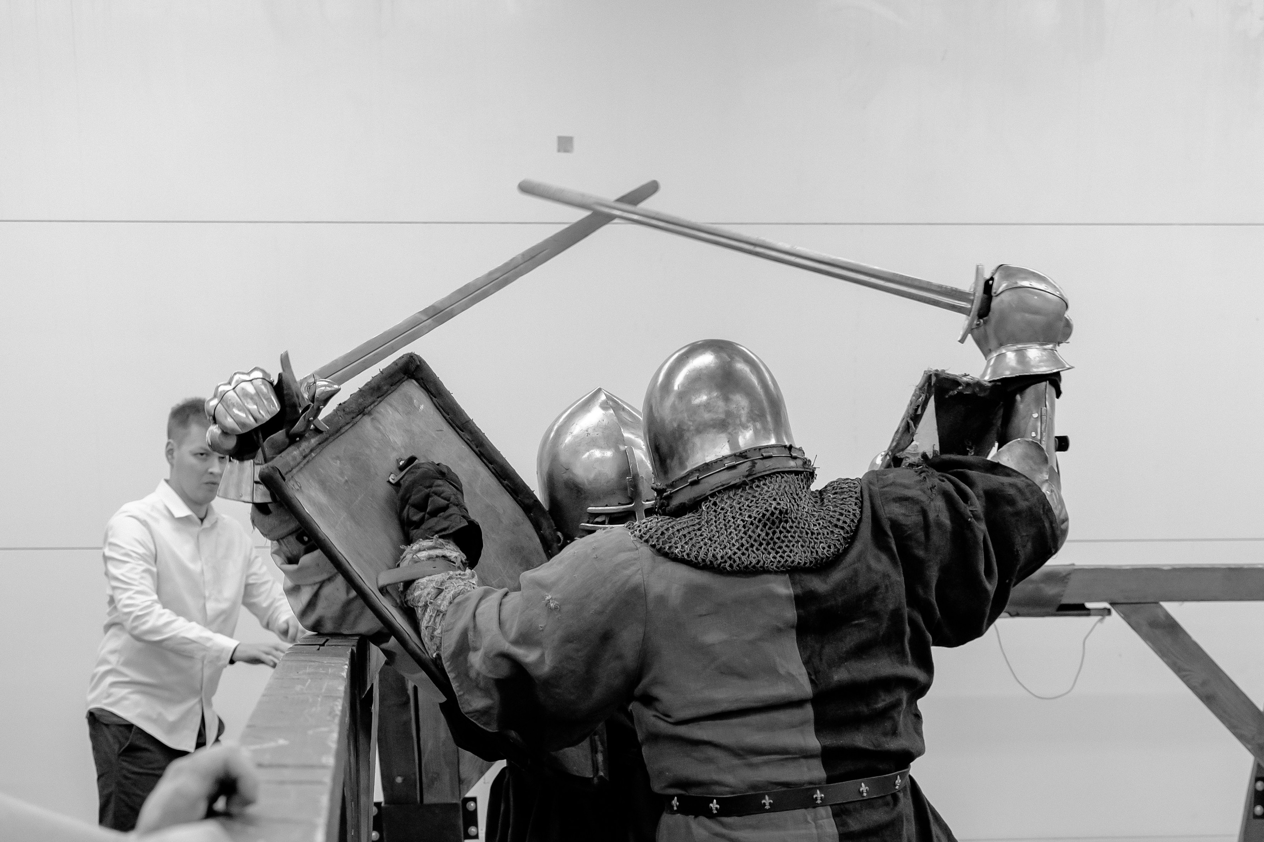 Турнир средневековых рыцарей