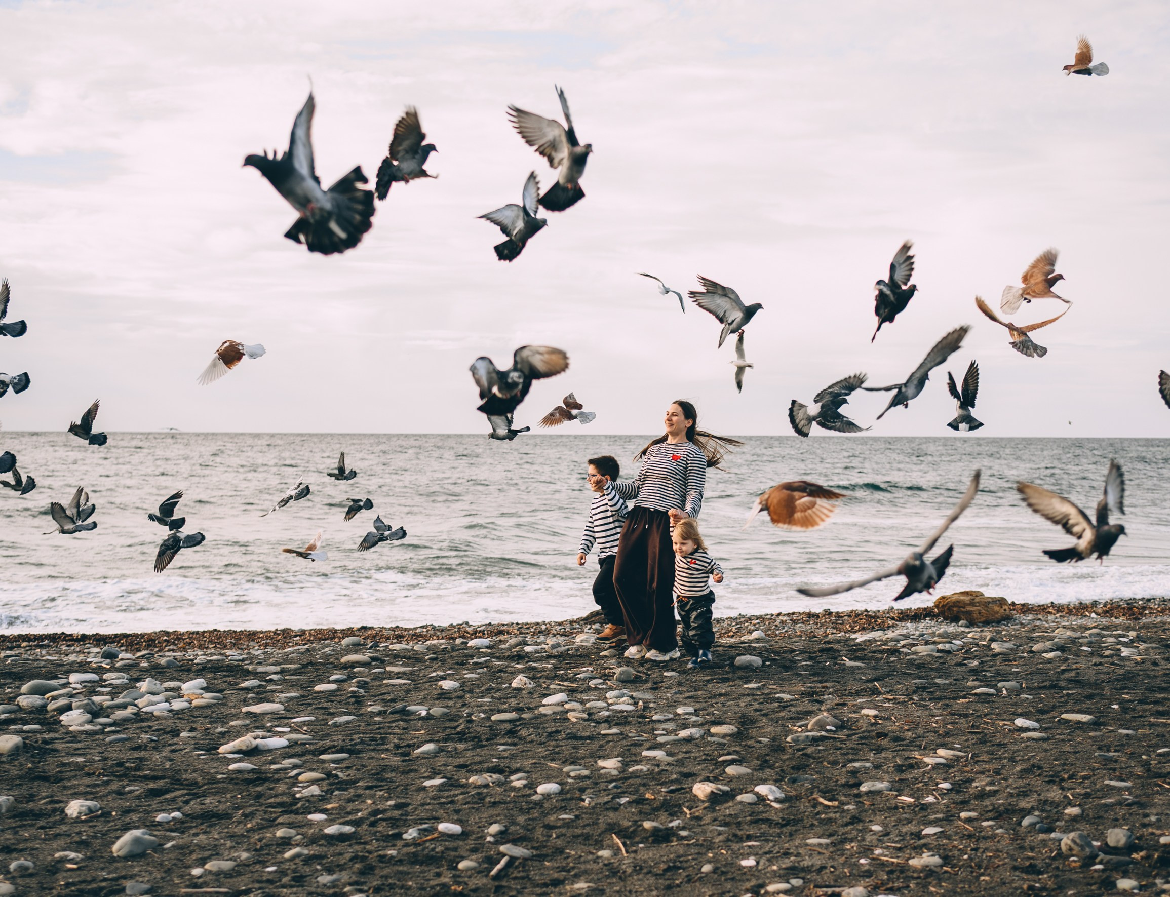 Зимнее море. Свадебный и семейный фотограф София Невская