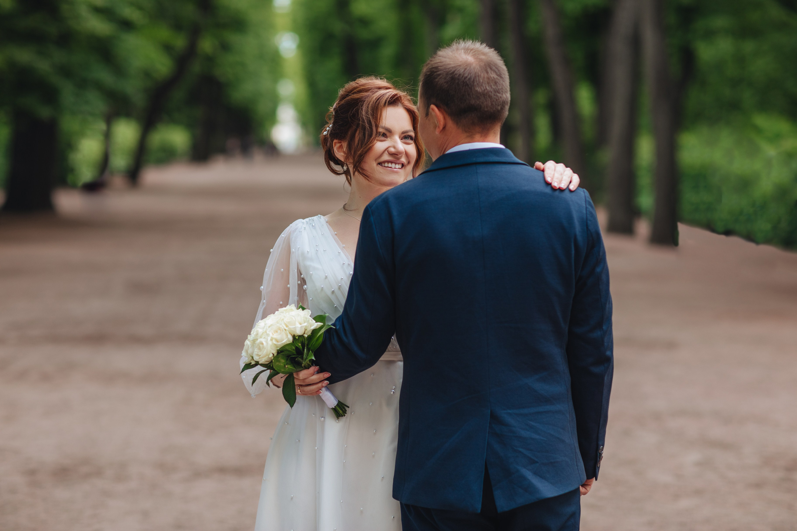 Татьяна и Роман. Регистрация брака во Дворце бракосочения № 2 и прогулка. Свадебный и семейный фотограф в Санкт-Петербурге и Сестрорецке