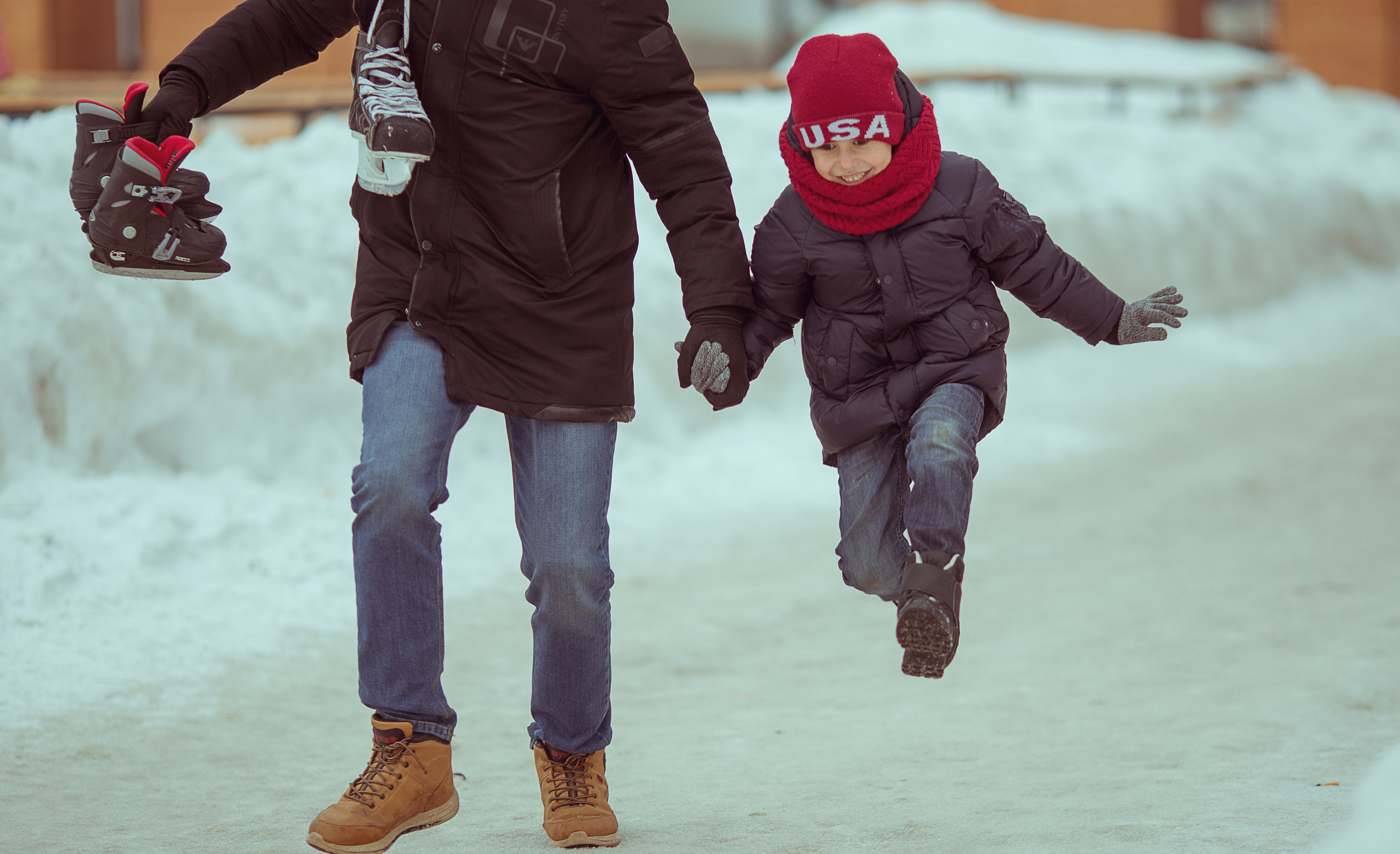 Коньки. Семейный фотограф в Москве Натали Момот