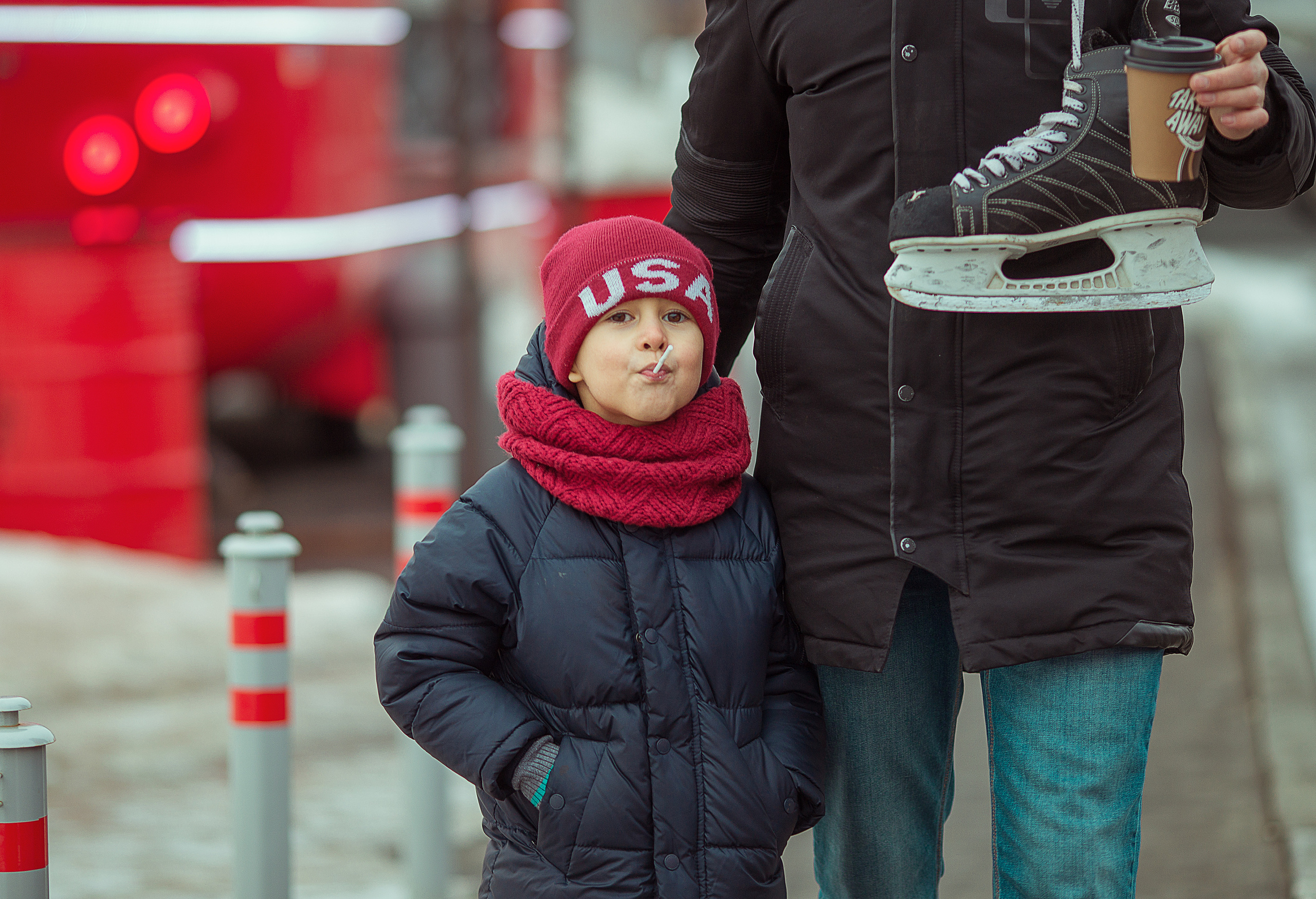 Коньки. Семейный фотограф в Москве Натали Момот