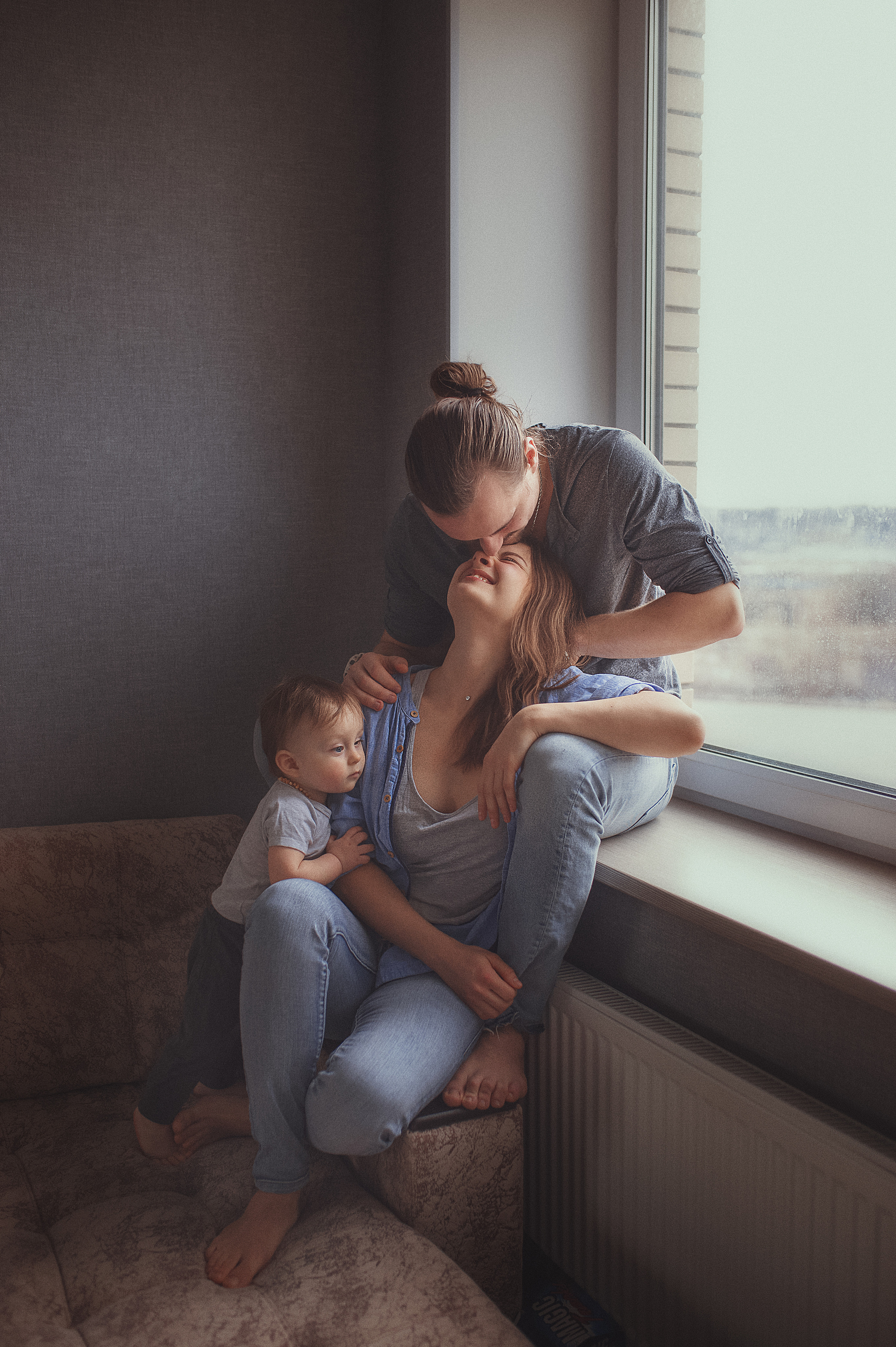 Счастье в маленькой квартире. Семейный фотограф в Москве Натали Момот